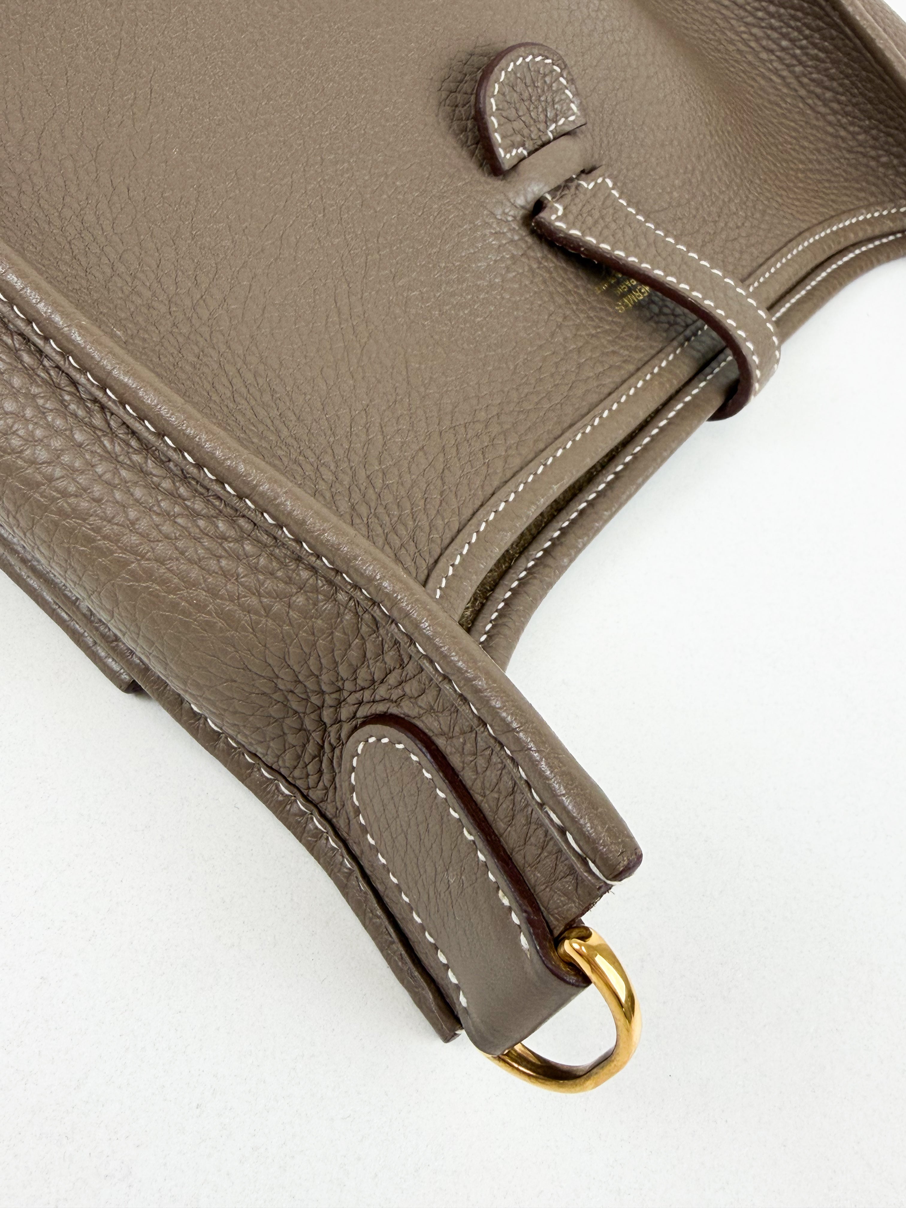 Hermes Evelyne GM in Etaupe