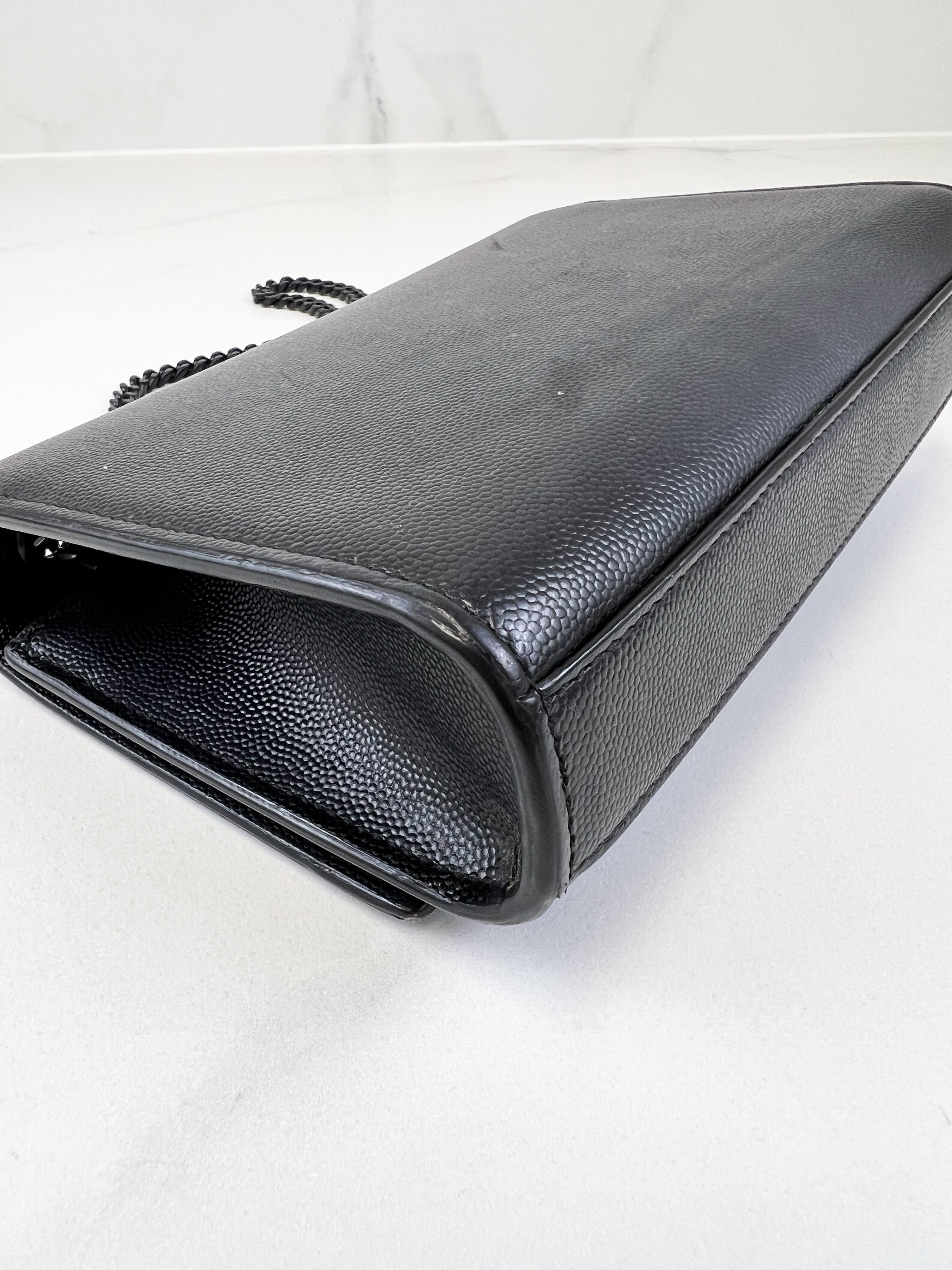 Saint Laurent Kate Small Leather Chain Bag