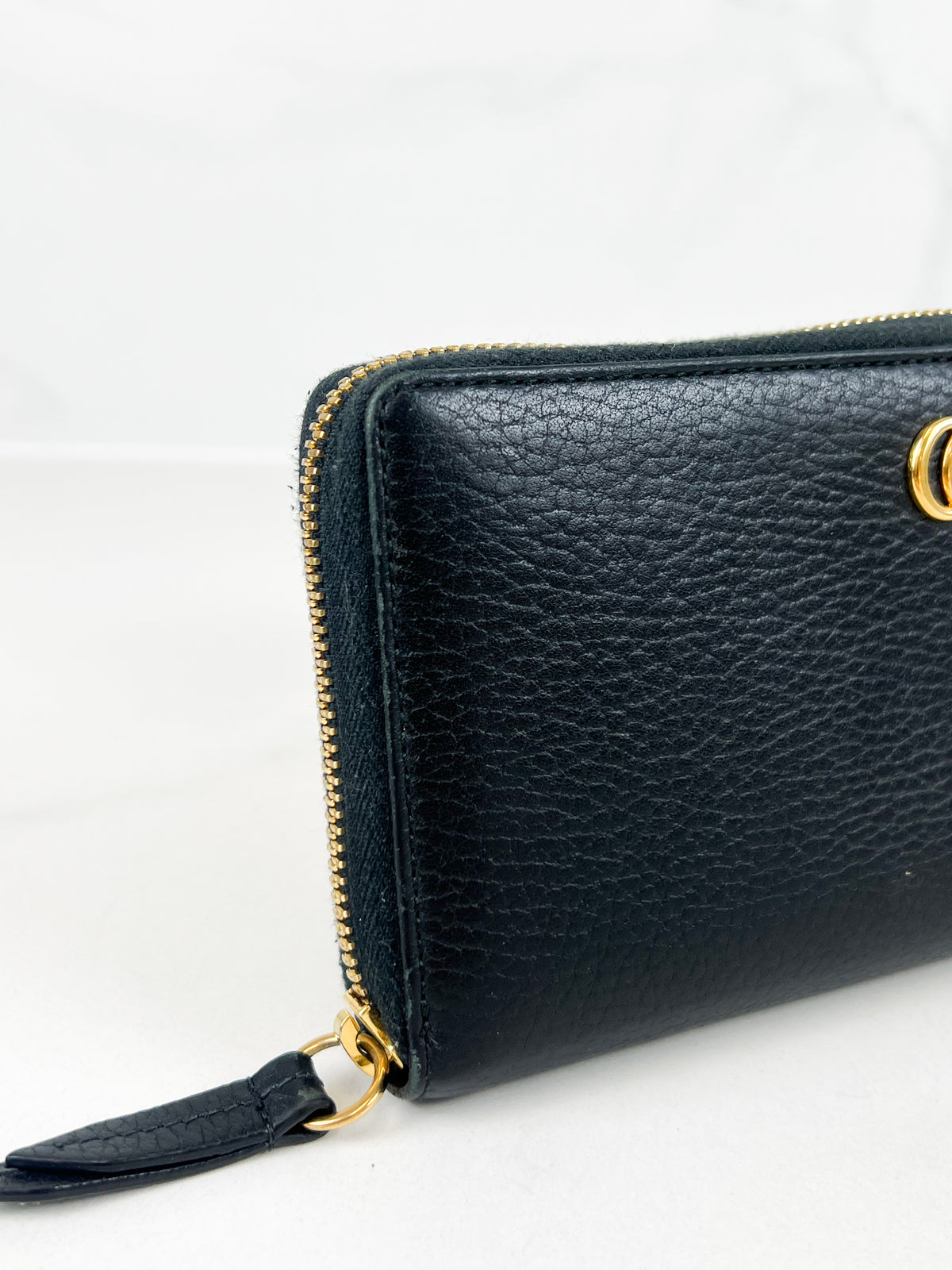 Gucci Long Marmont Zip Around Wallet