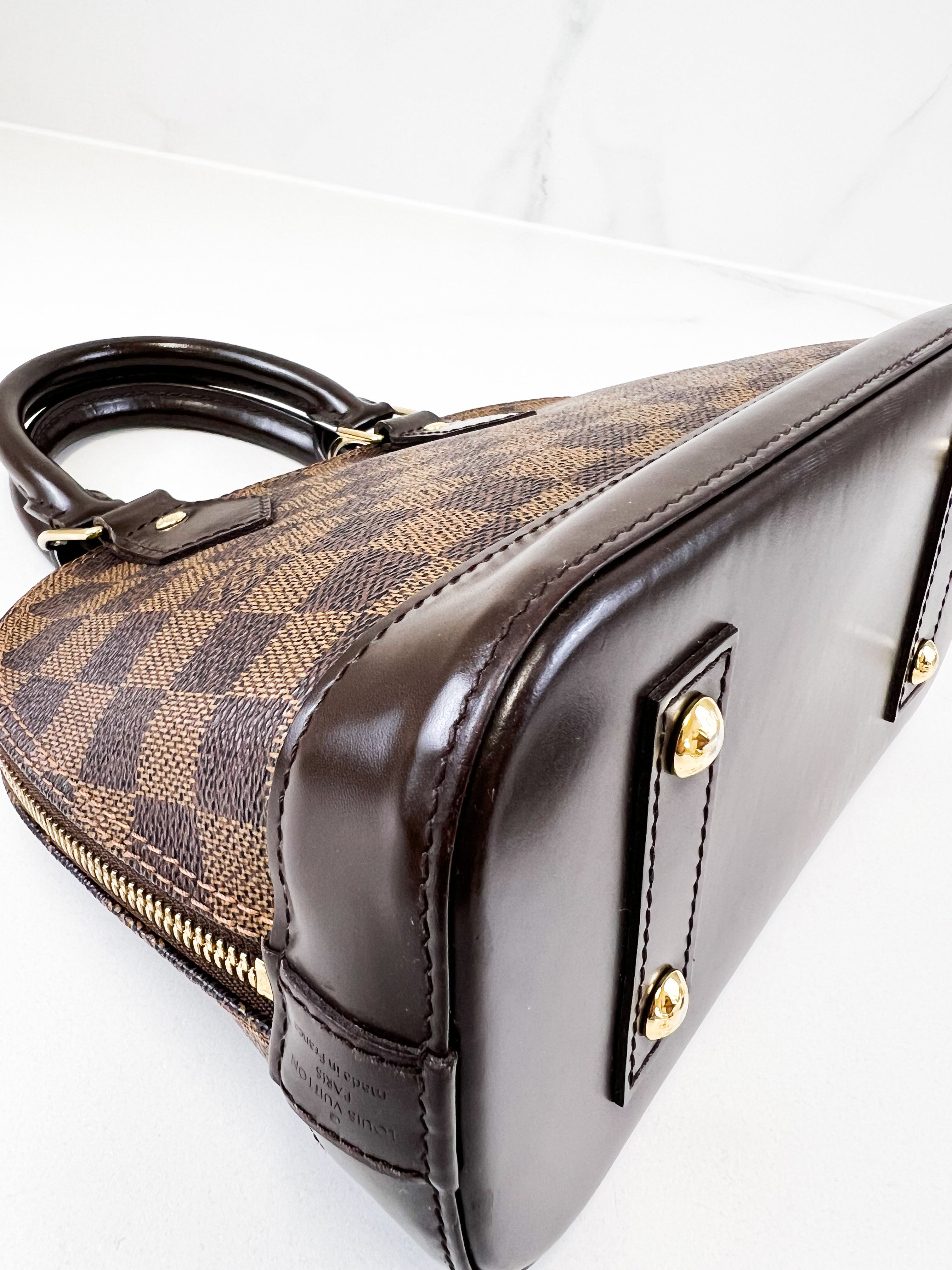 Louis Vuitton Damier Ebene Alma BB