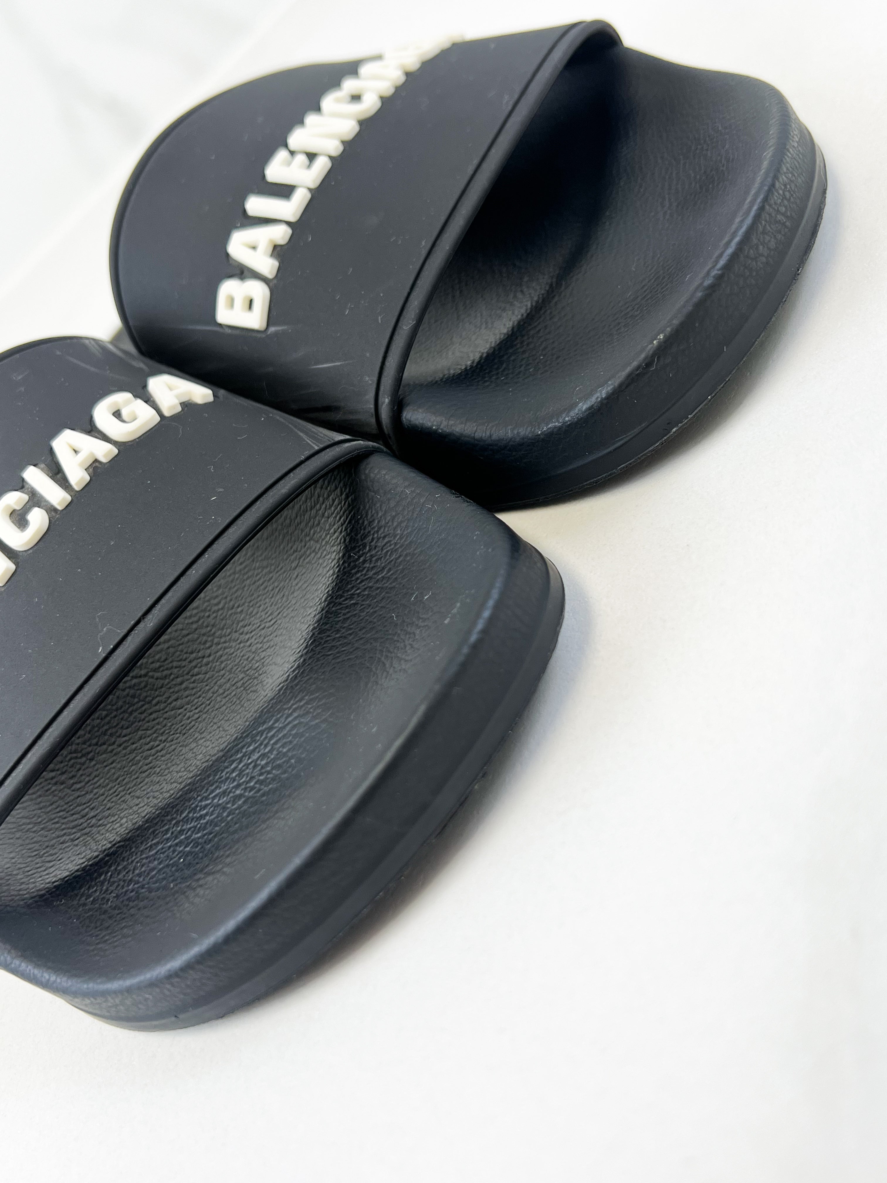 Balenciaga Pool Slide Size 37