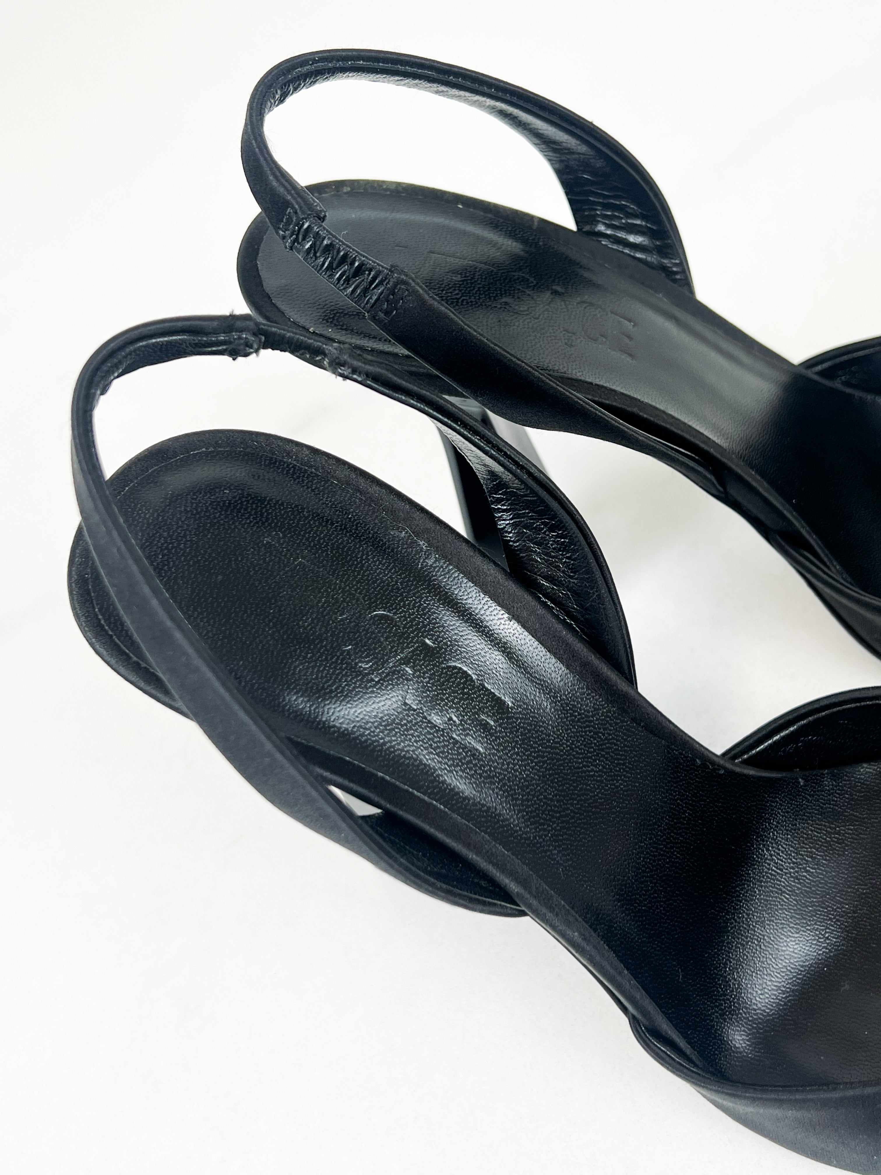 Versace Medusa Slingback Heels