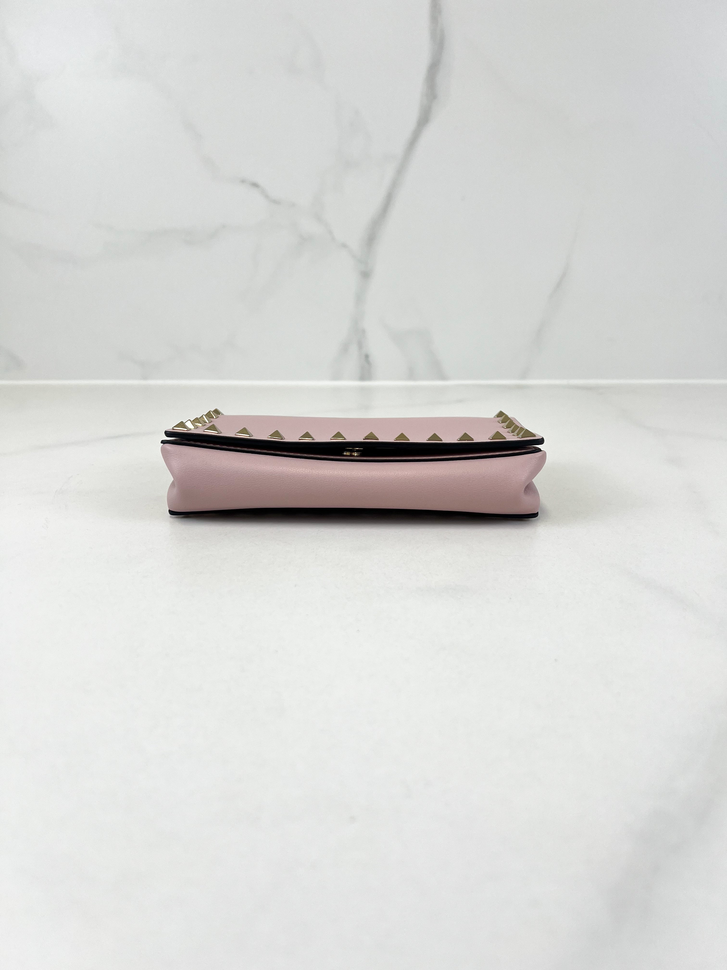 Valentino Garavani Rockstud Wallet on Chain