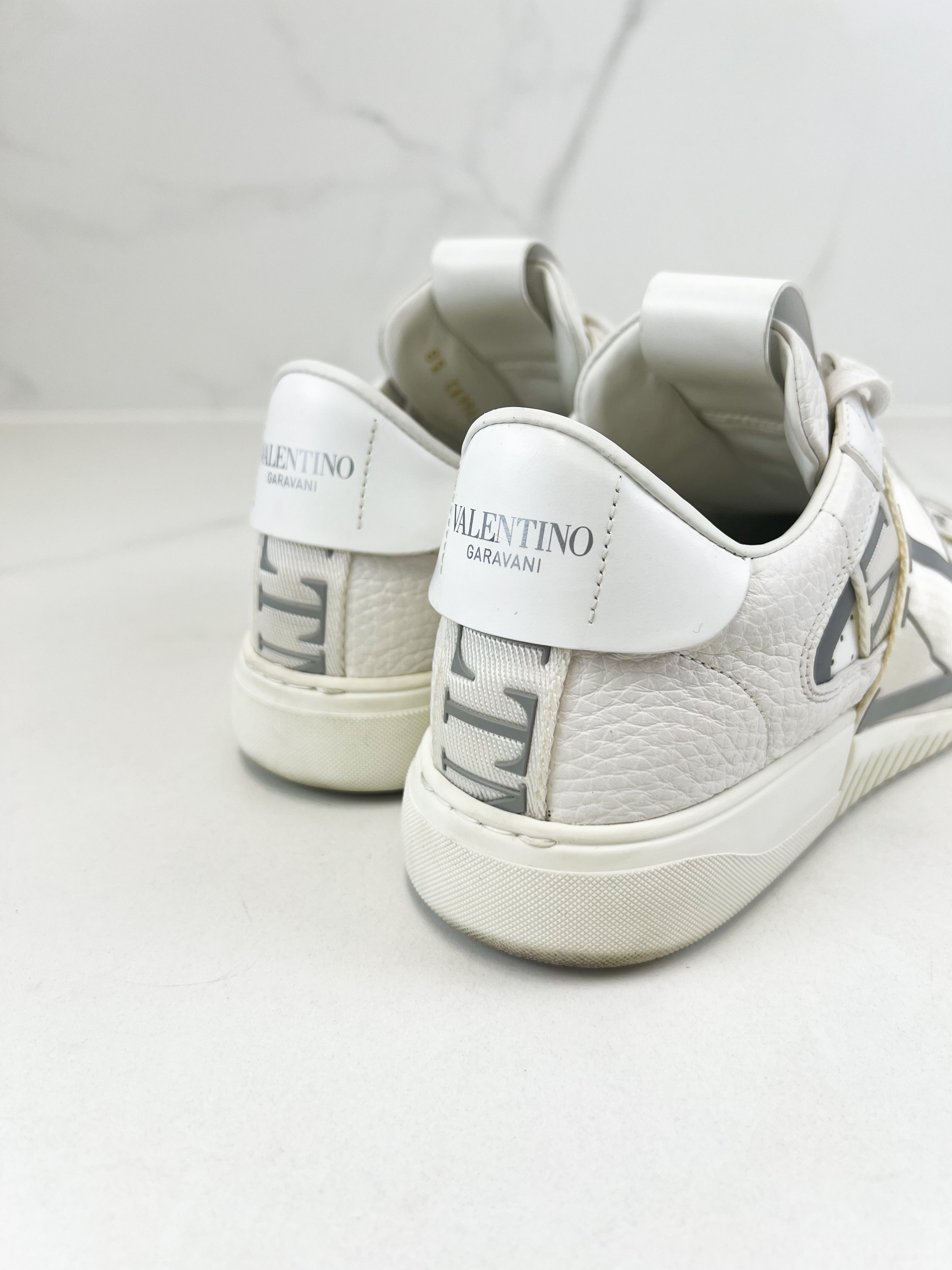 Valentino Garavani Beige VLTN Sneaker Size 38