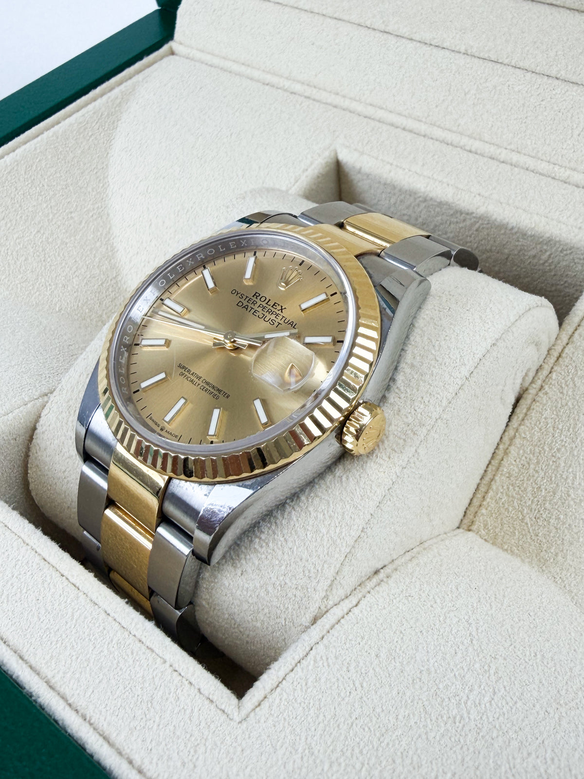 Rolex Oyster Perpetual Datejust 36mm Two-Tone