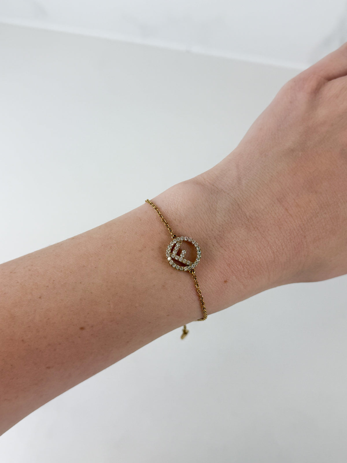 F is Fendi Bracelet in Gold Tone