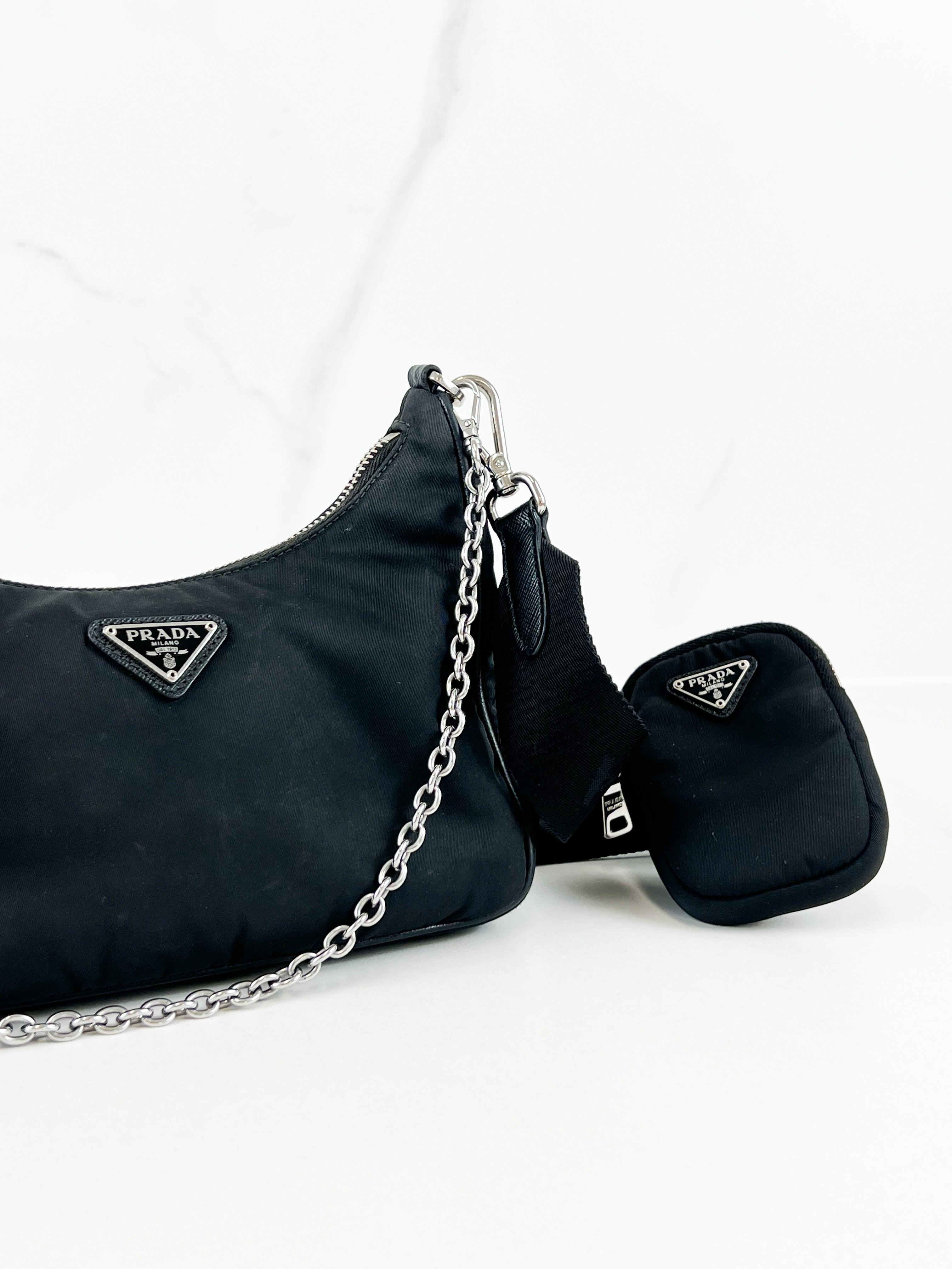 Prada Nylon Re-Edition 2005 in Black