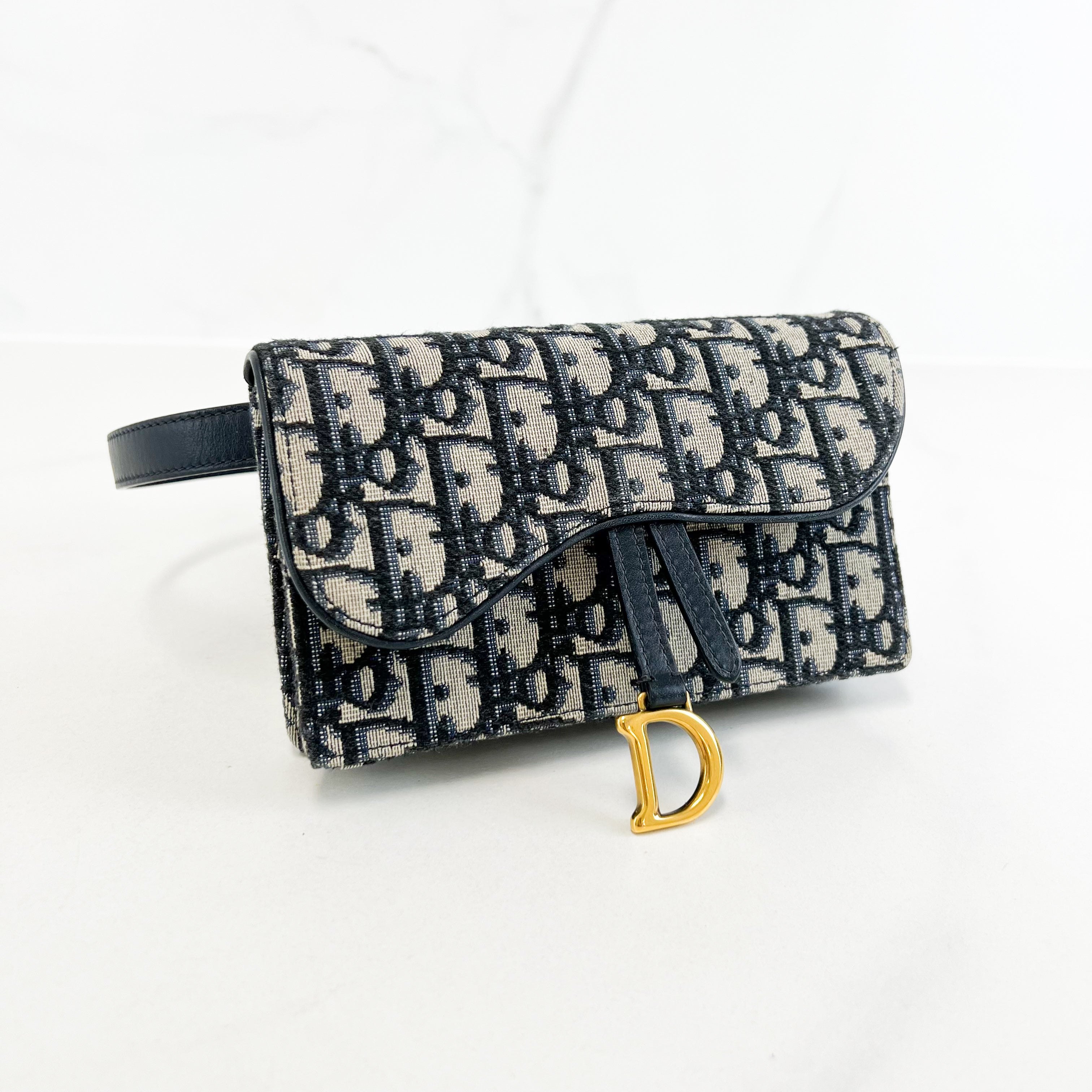 Christian Dior Saddle Oblique Belt Bag