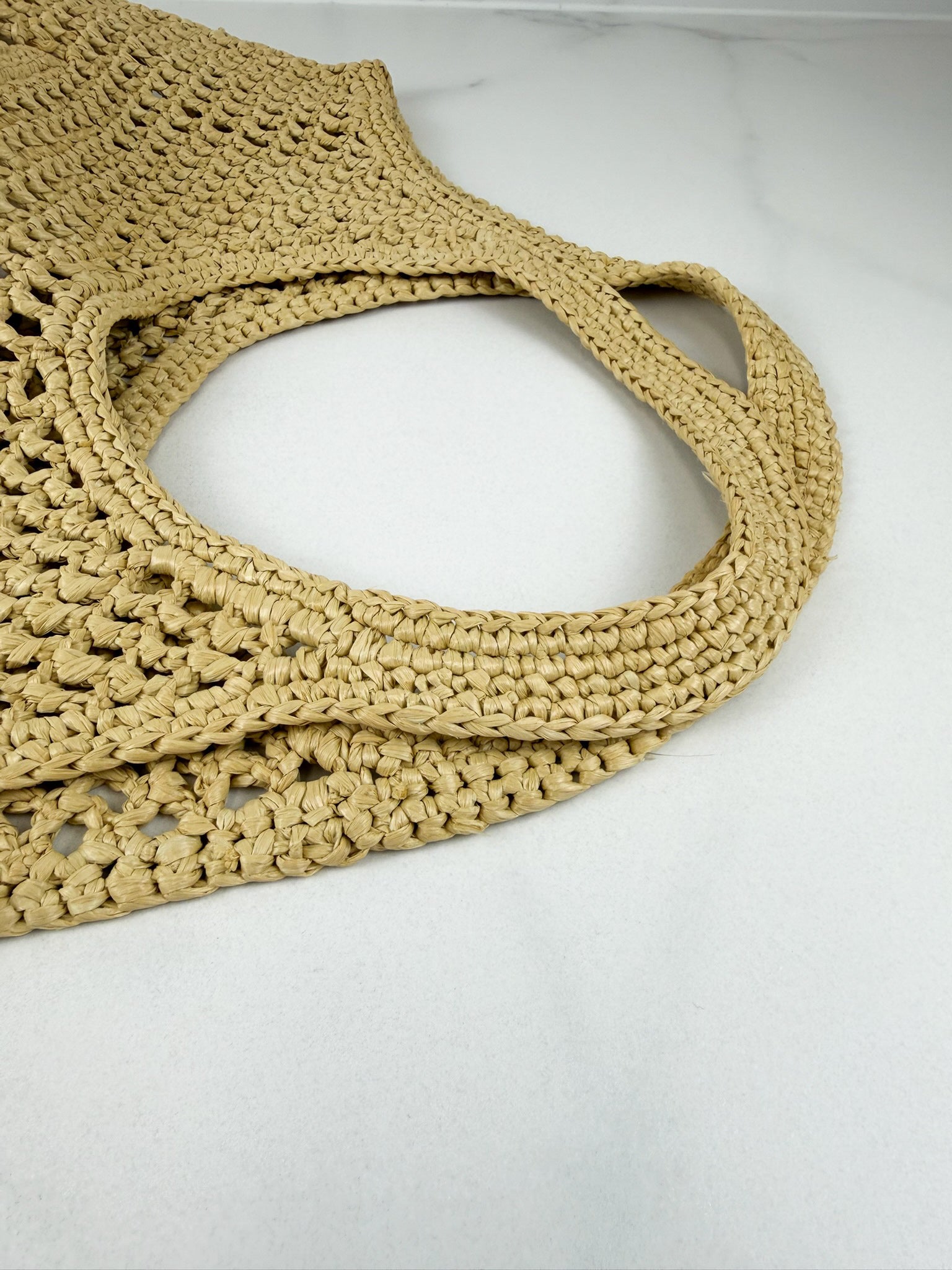 Prada Raffia Tote