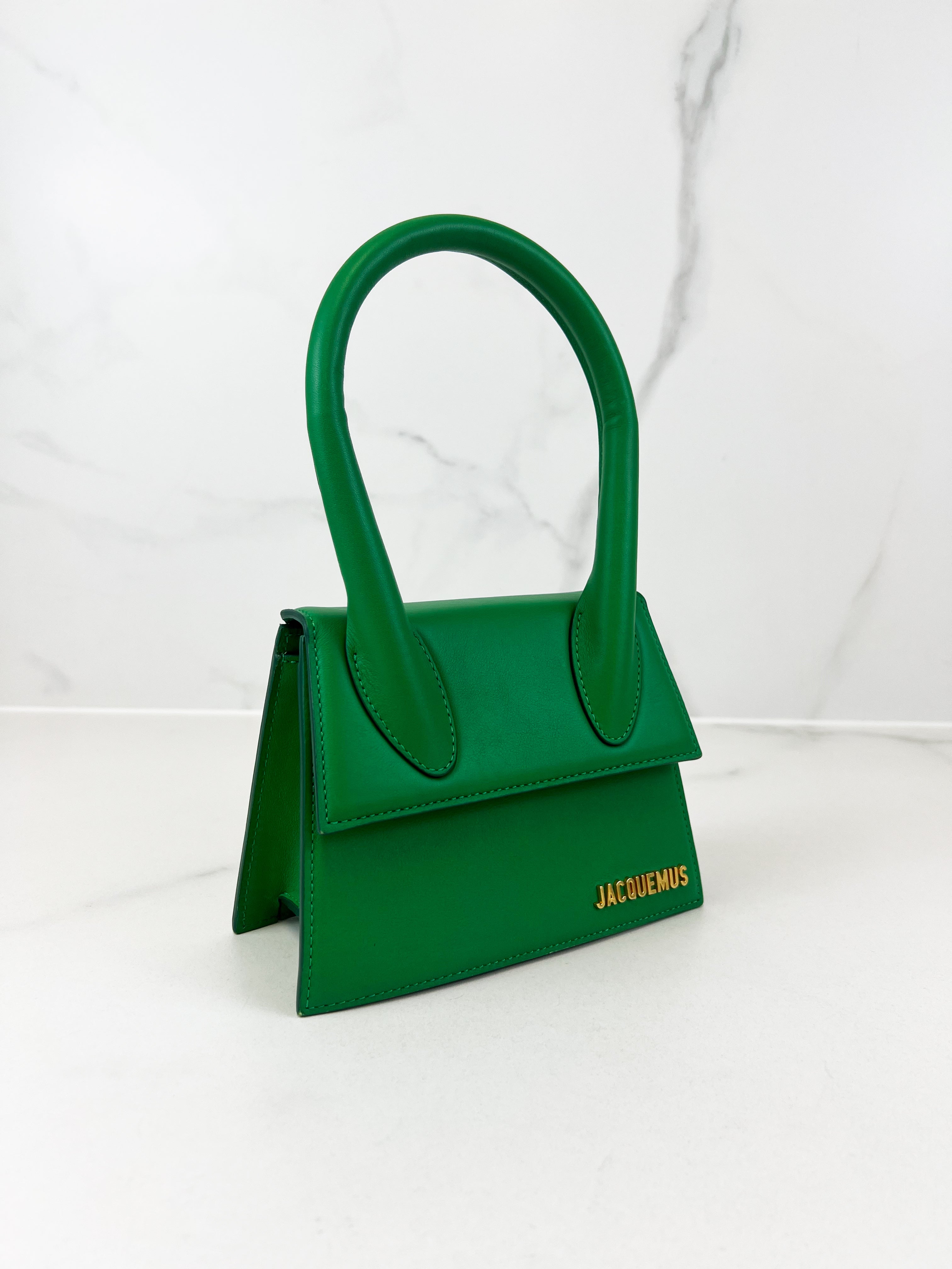Jacquemus Green Le Chiquito Moyen