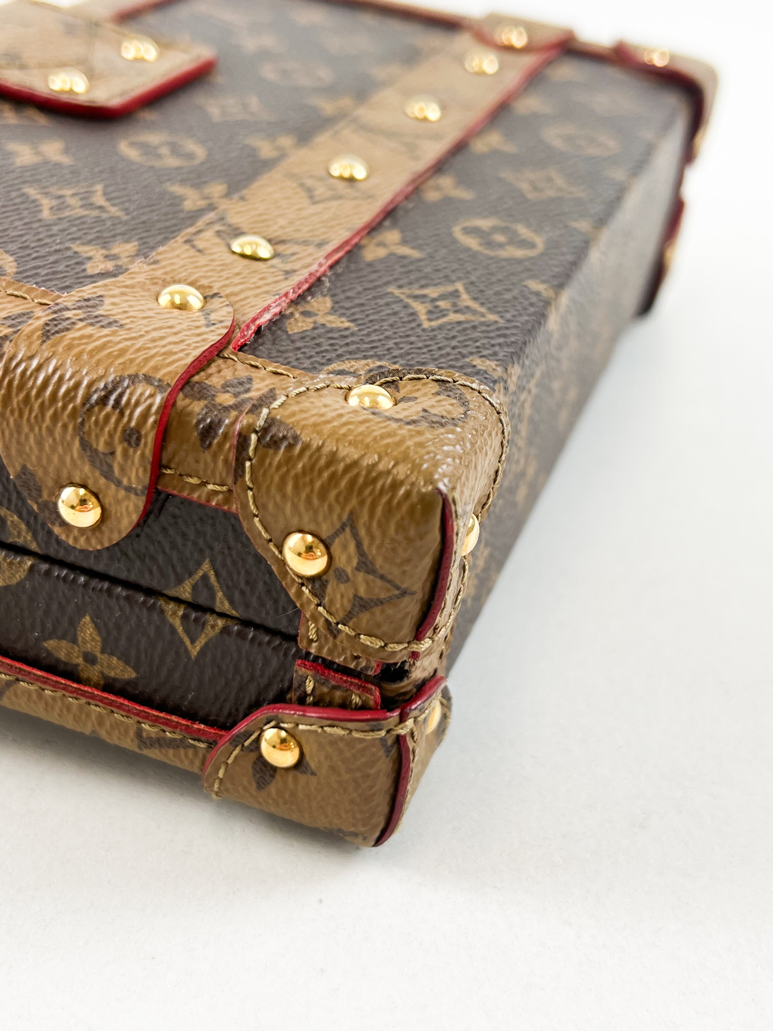 Louis Vuitton Reverse Petite Malle Bag