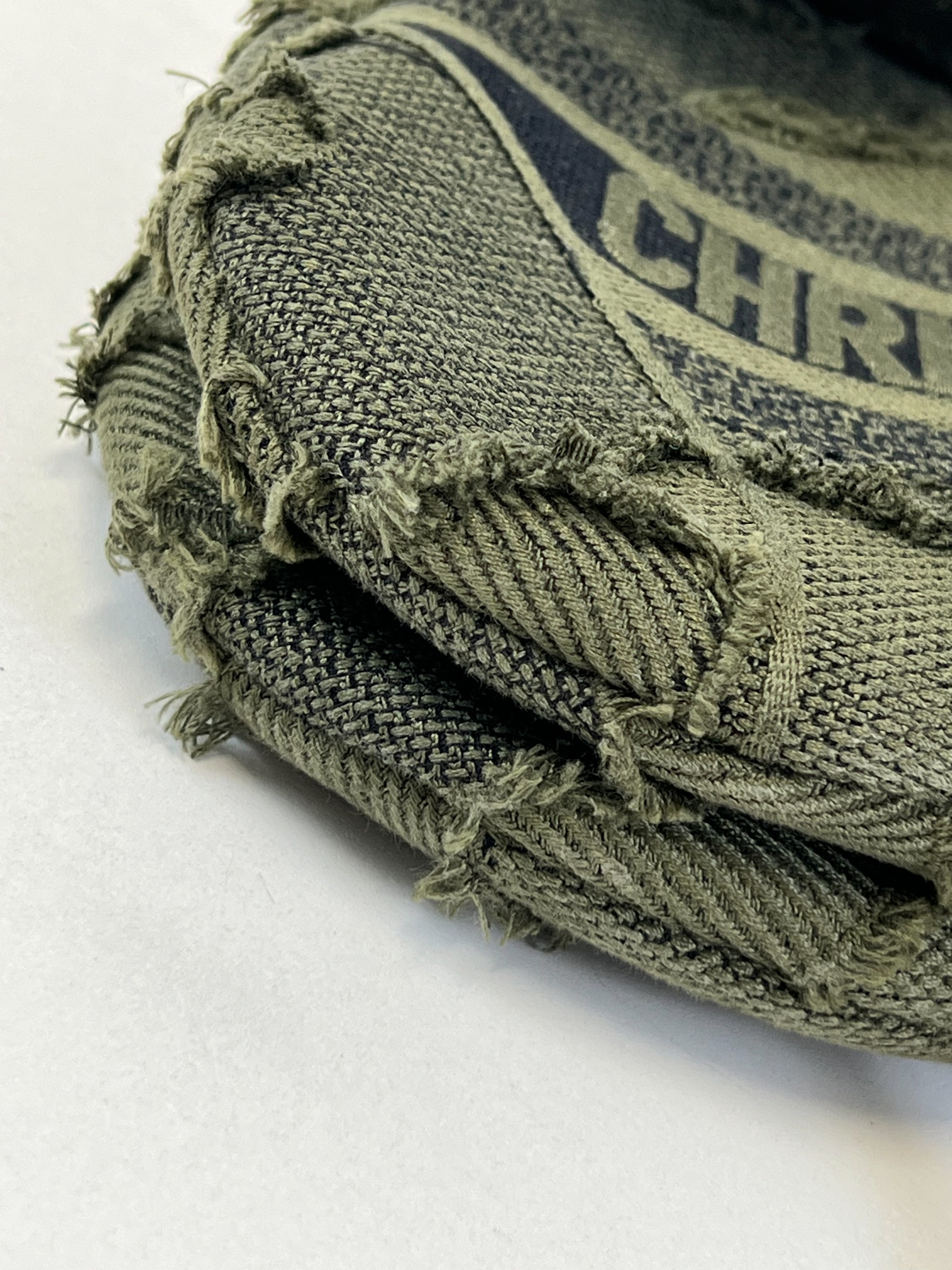 Christian Dior Medium Khaki Saddle Bag