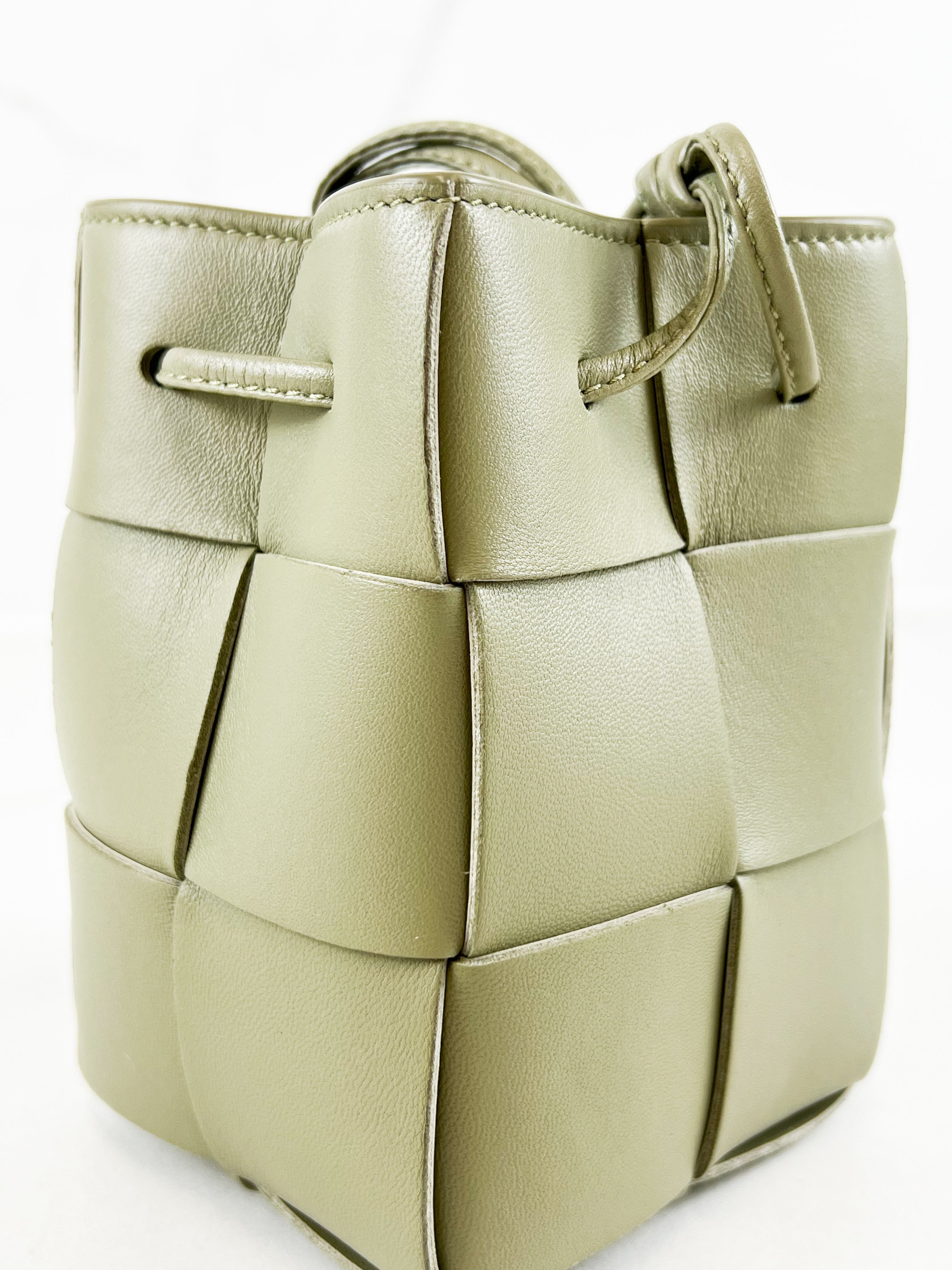 Bottega Veneta Mini Cassette Bucket Bag