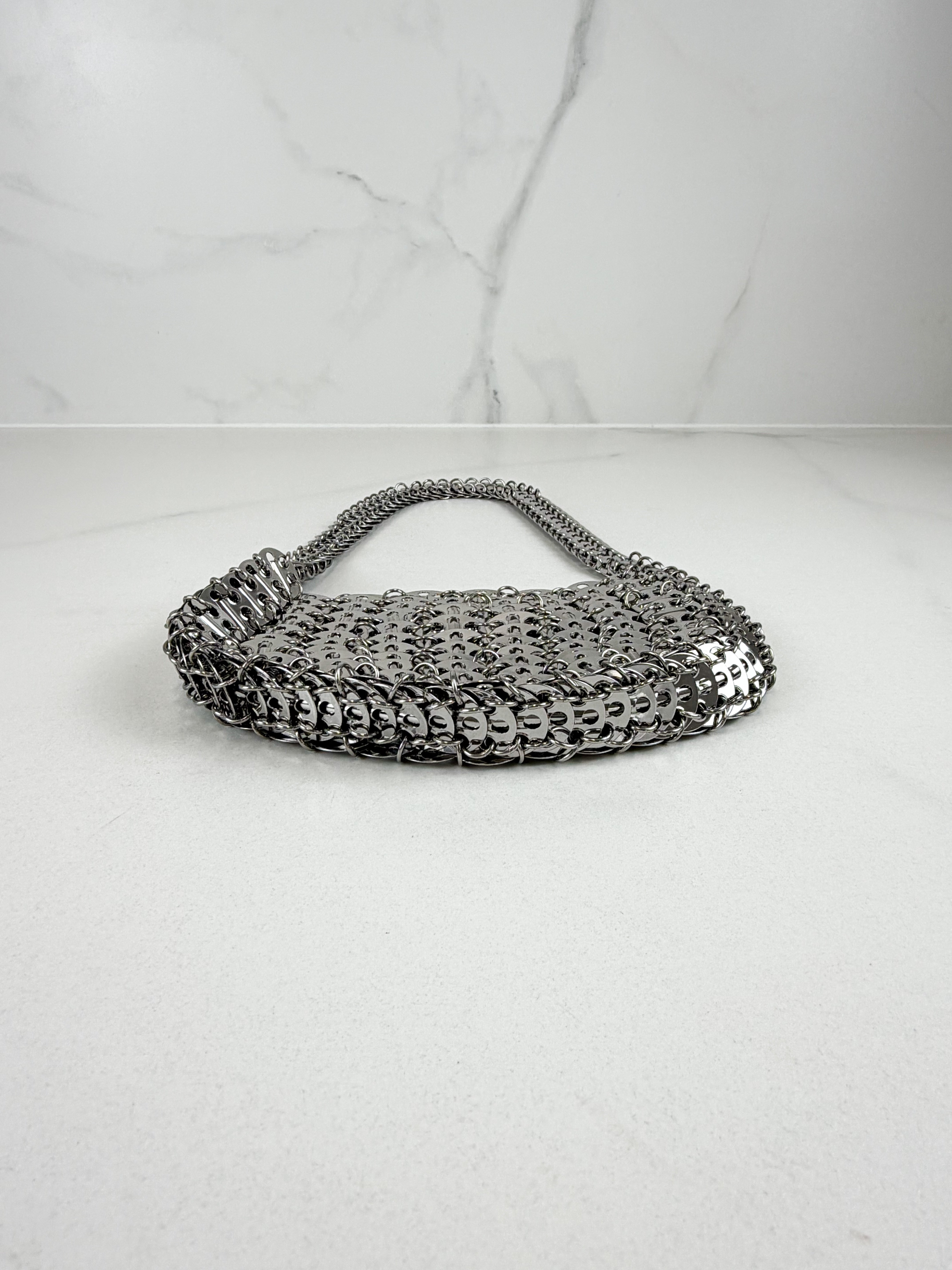 Rabanne 1969 Moon Chainmail Shoulder Bag