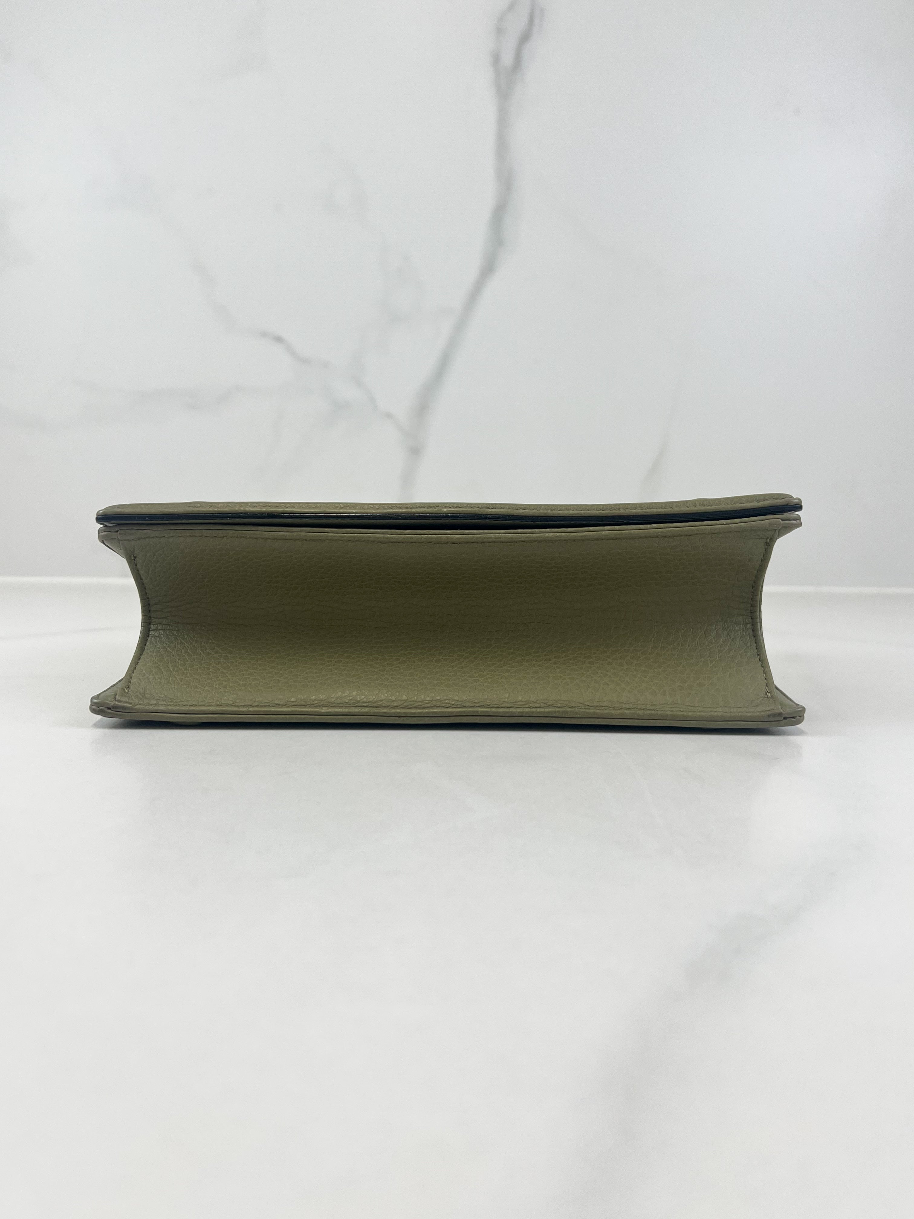 Christian Dior Medium Khaki Diorama