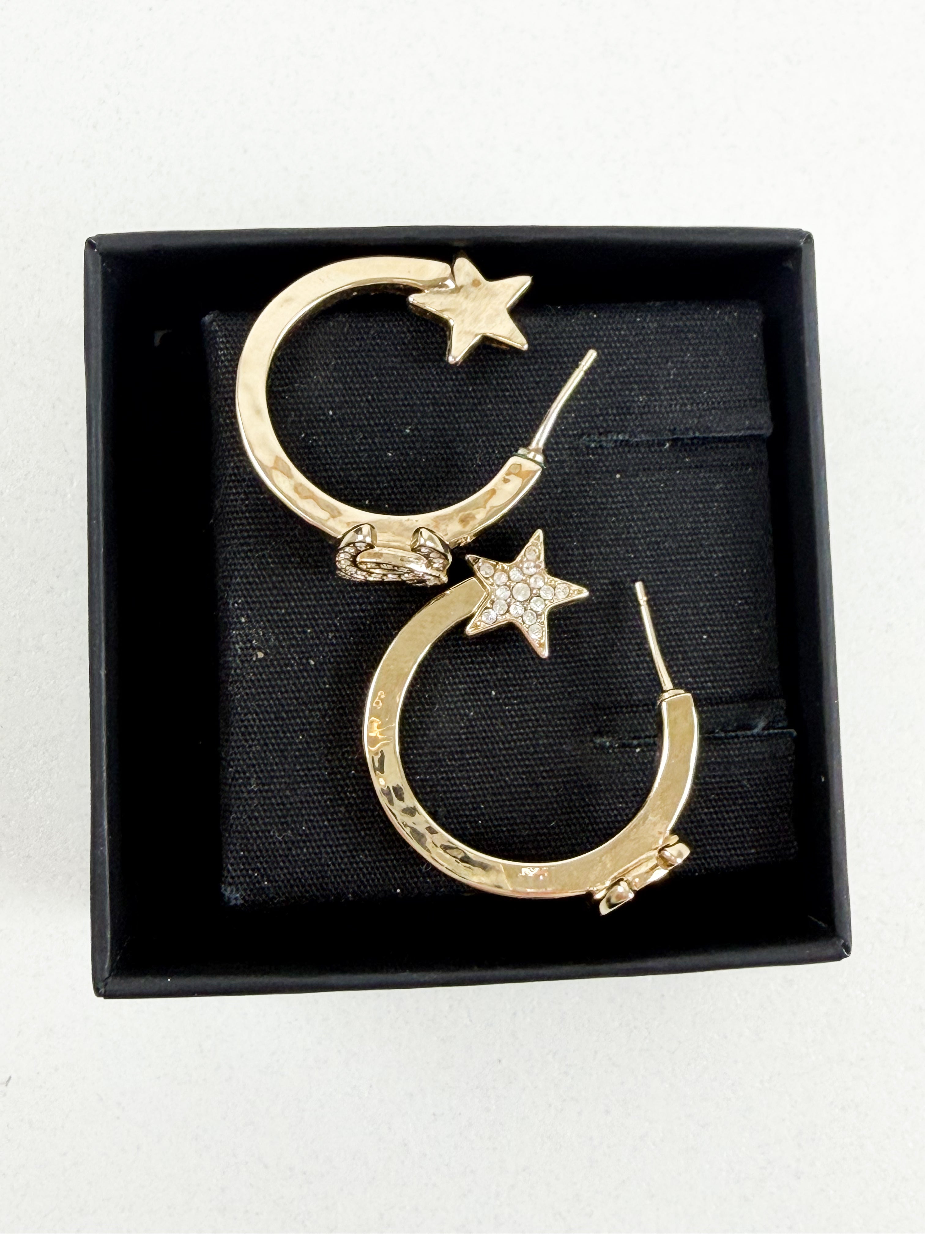 Chanel CC Logo Loop Earring