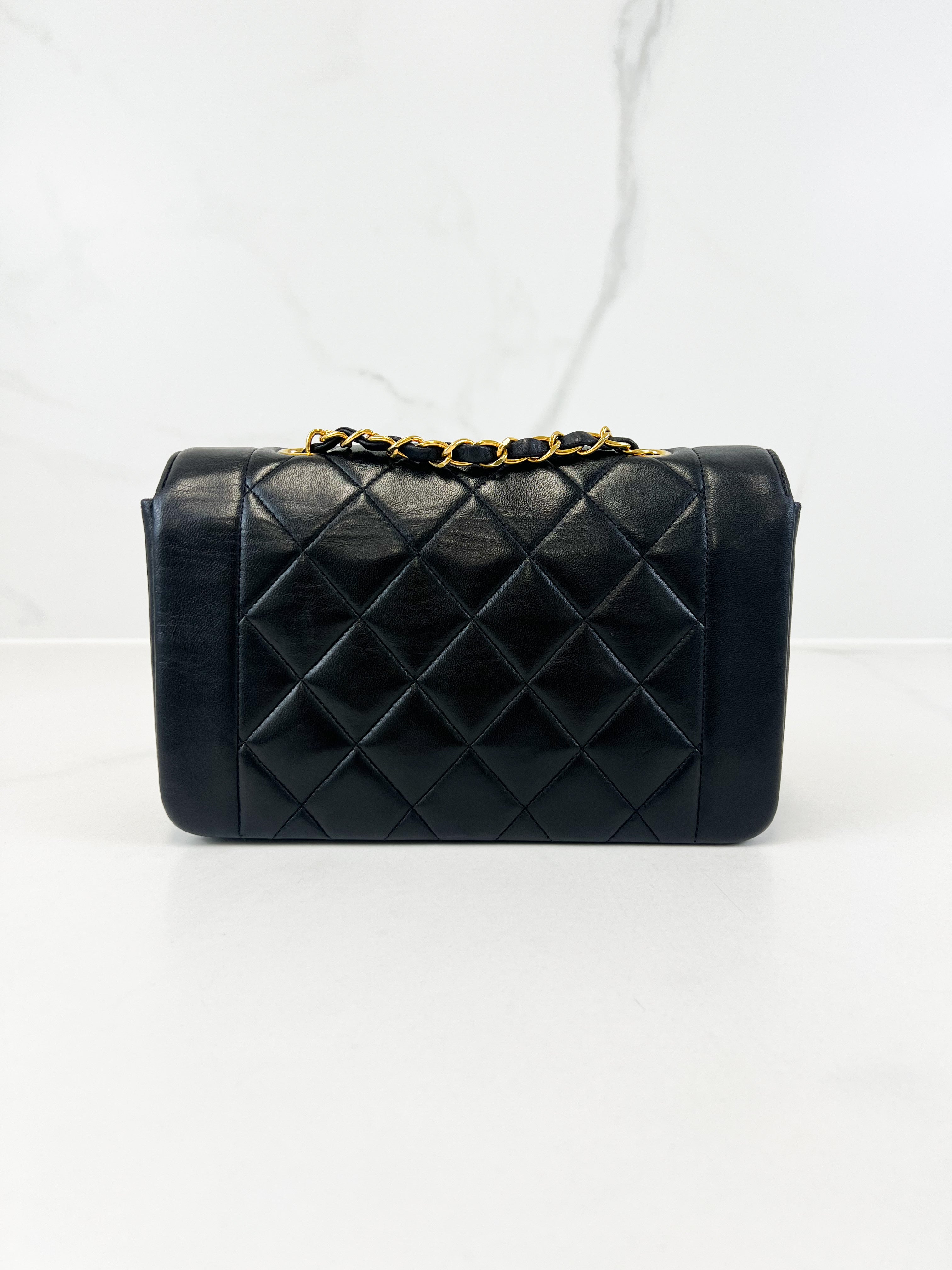Chanel Vintage Diana Flap Medium Lambskin