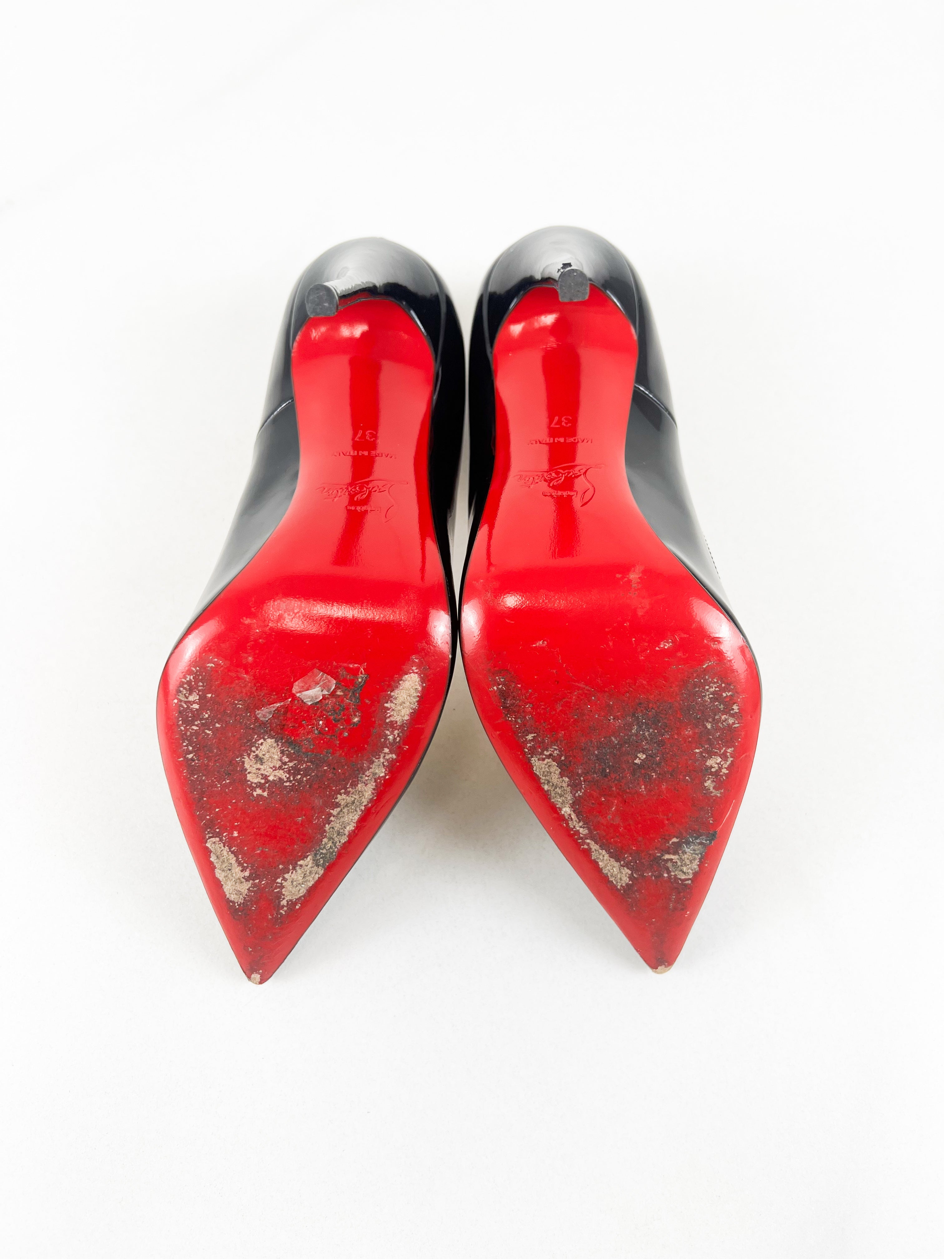 Christian Louboutin Black So Kate 120 Size 37