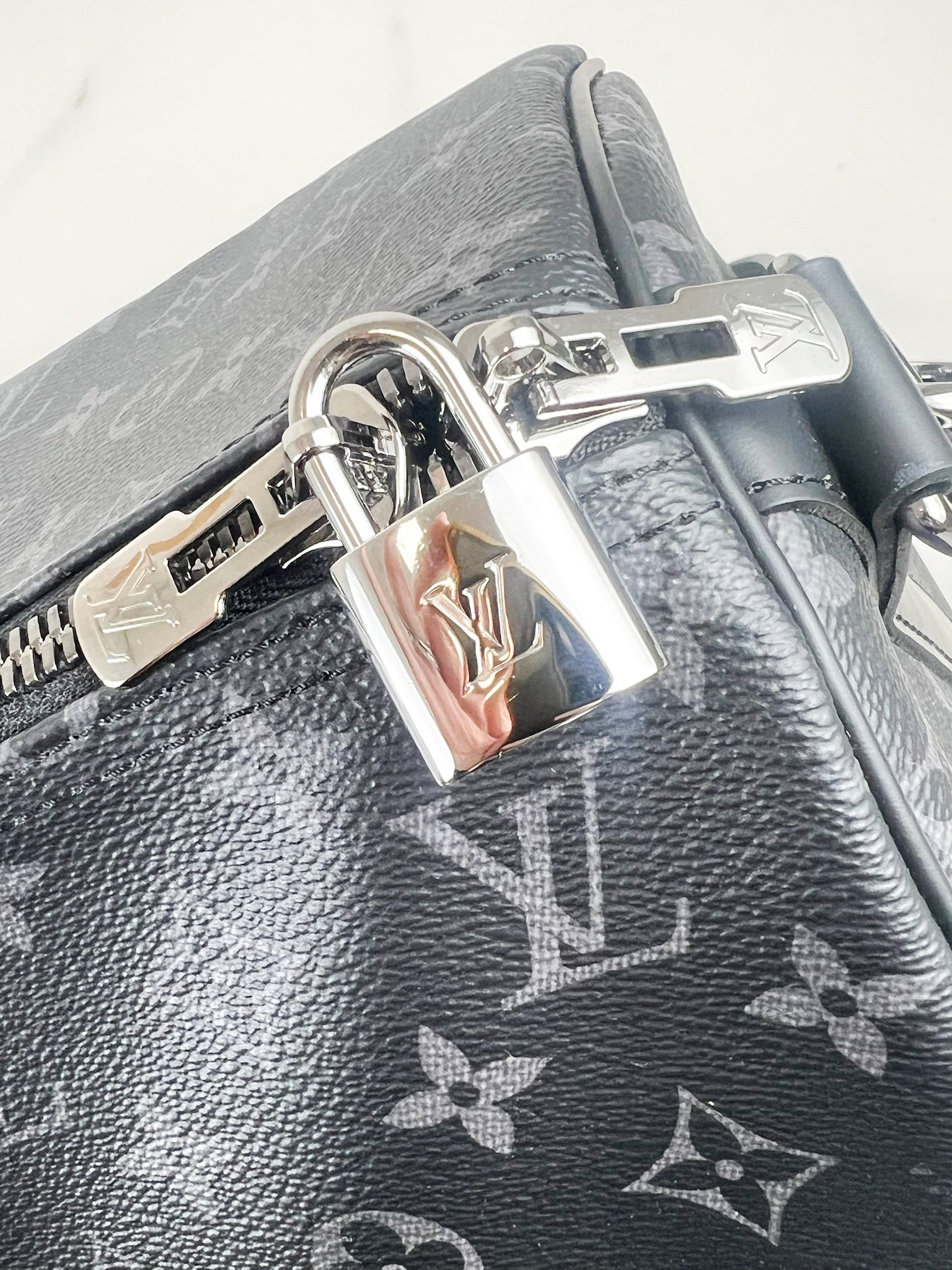 Louis Vuitton Keepall 55 in Monogram Eclipse