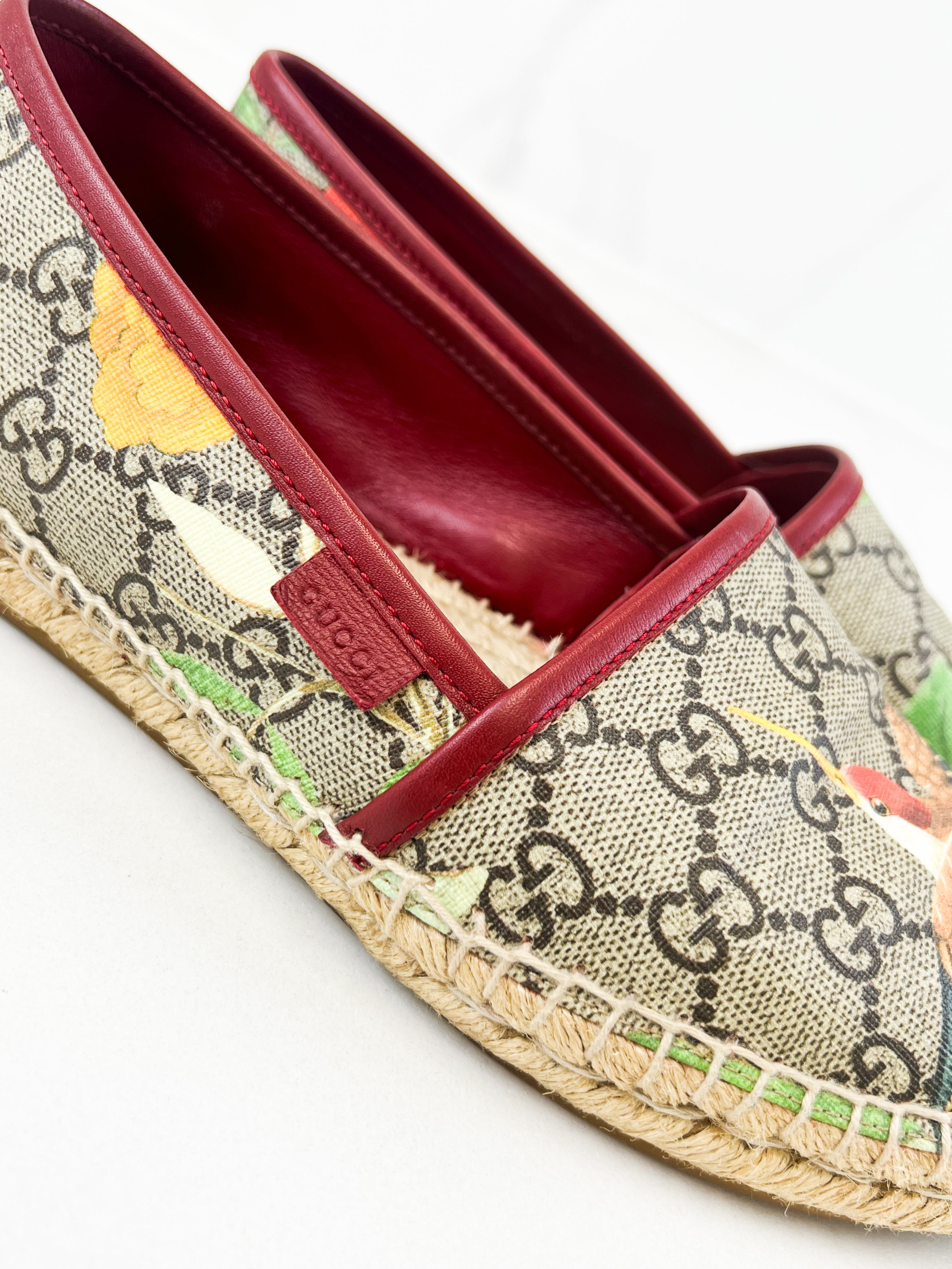 Gucci GG Espadrilles Size 38.5