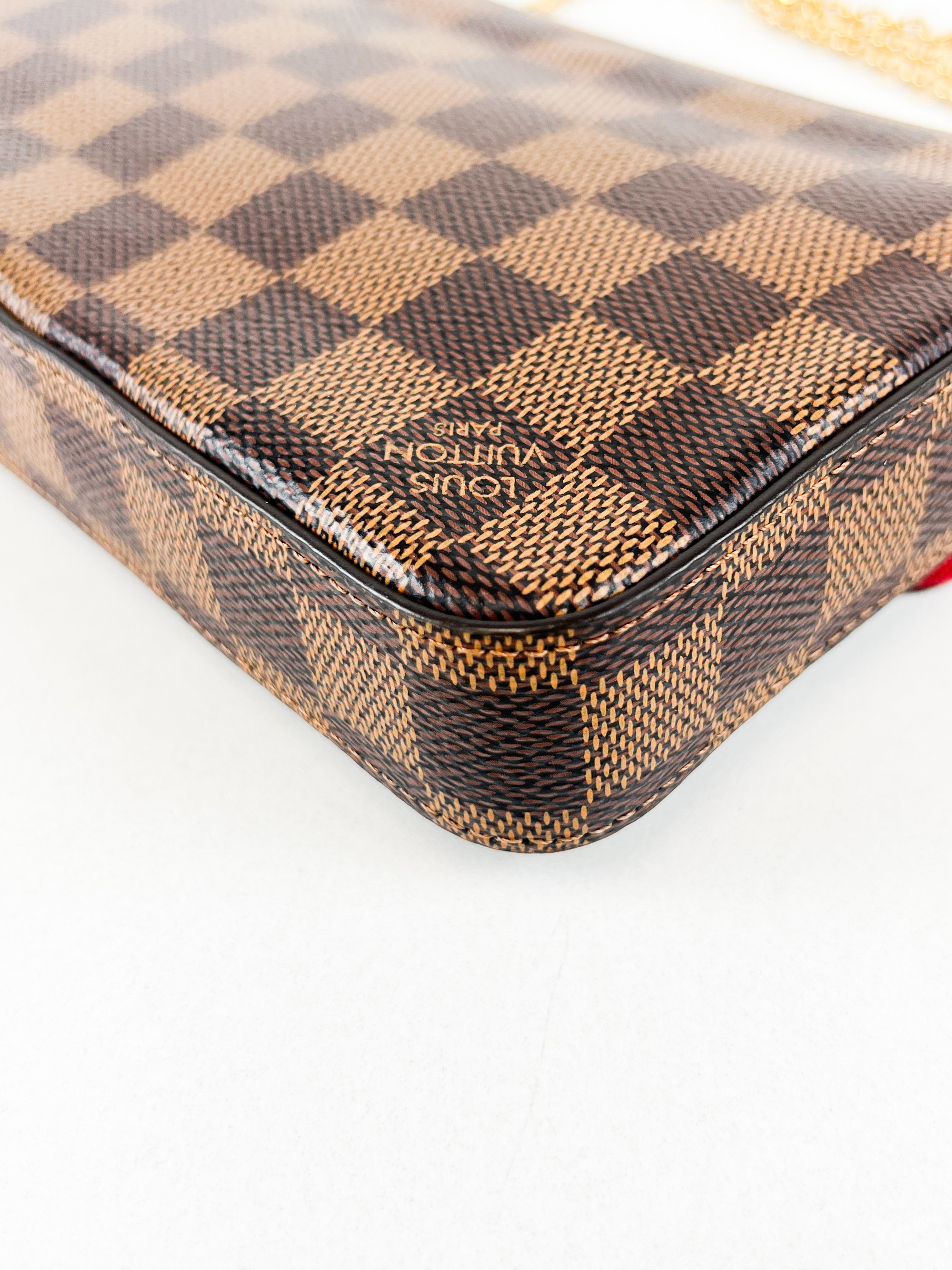 Louis Vuitton Felicie Pochette Damier Ebene