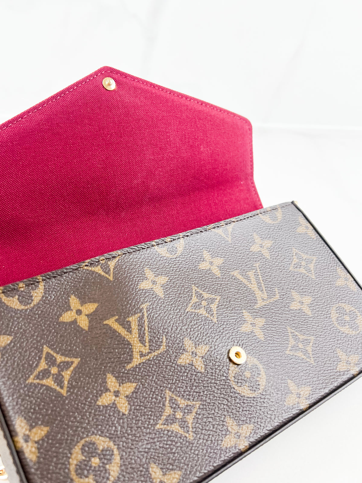 Louis Vuitton Felicie Pochette Monogram Leather