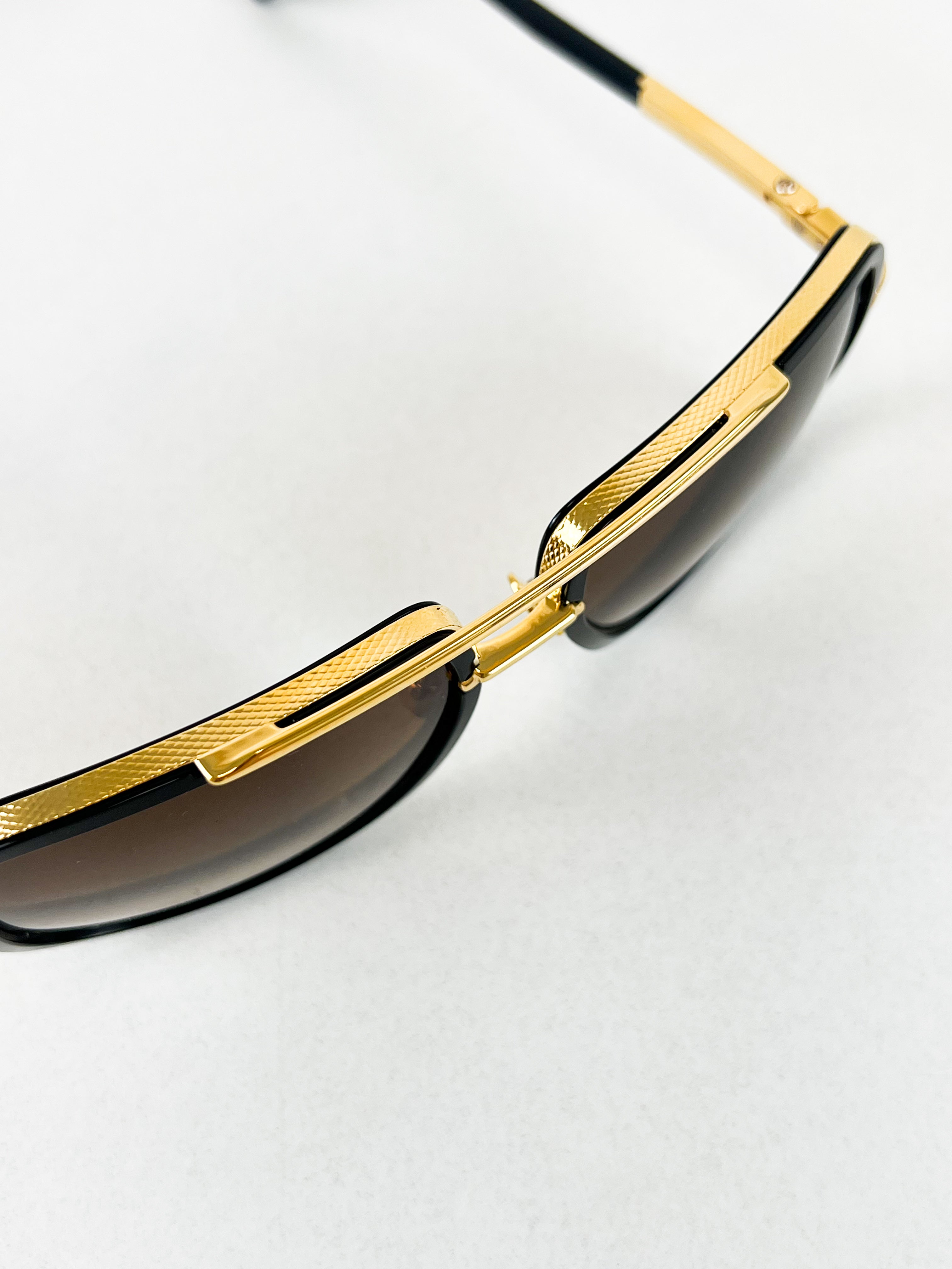 Dita Unisex Match-One In Black with Gold Frame