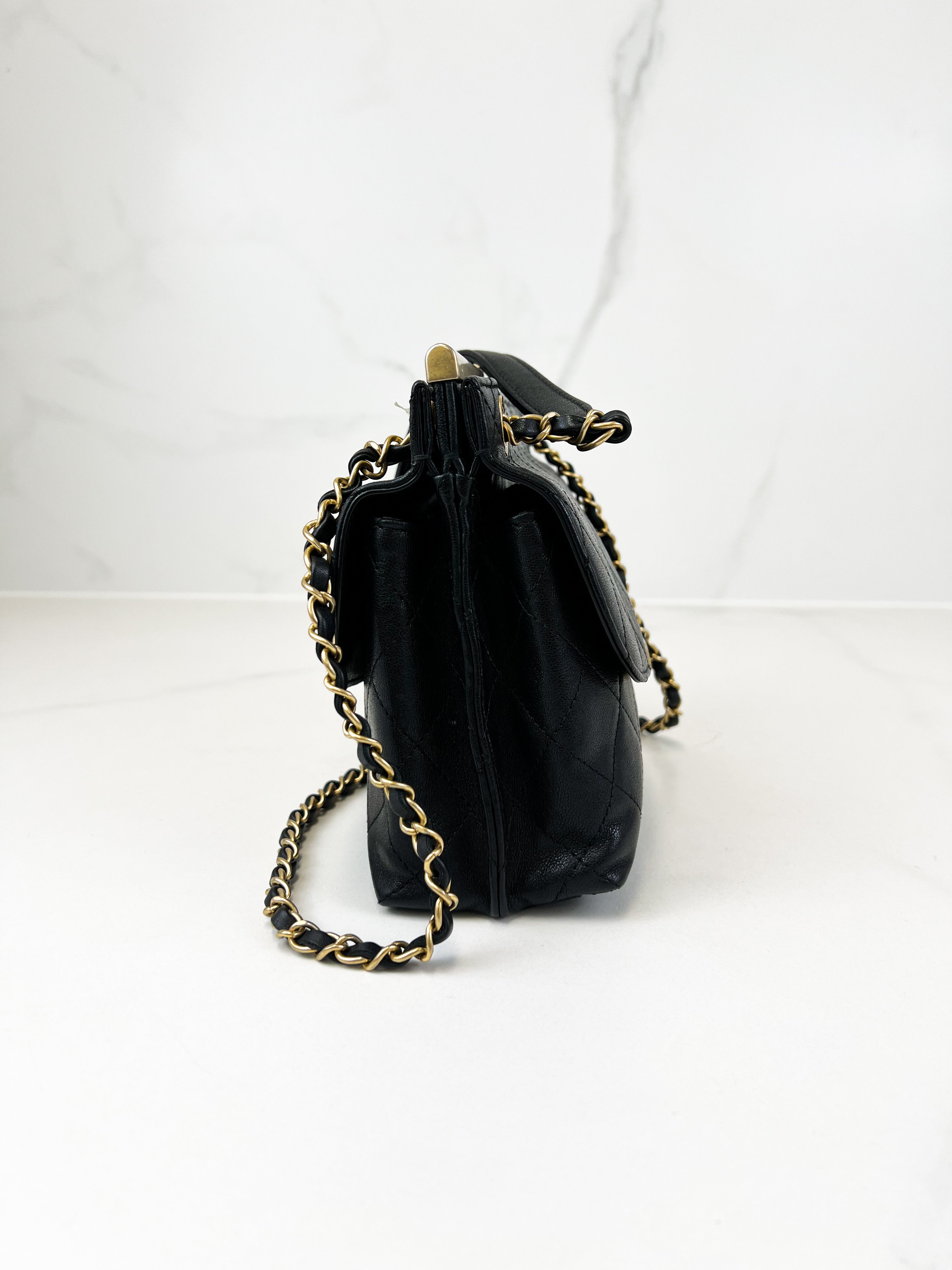 Chanel Double Sided Flap with GHW