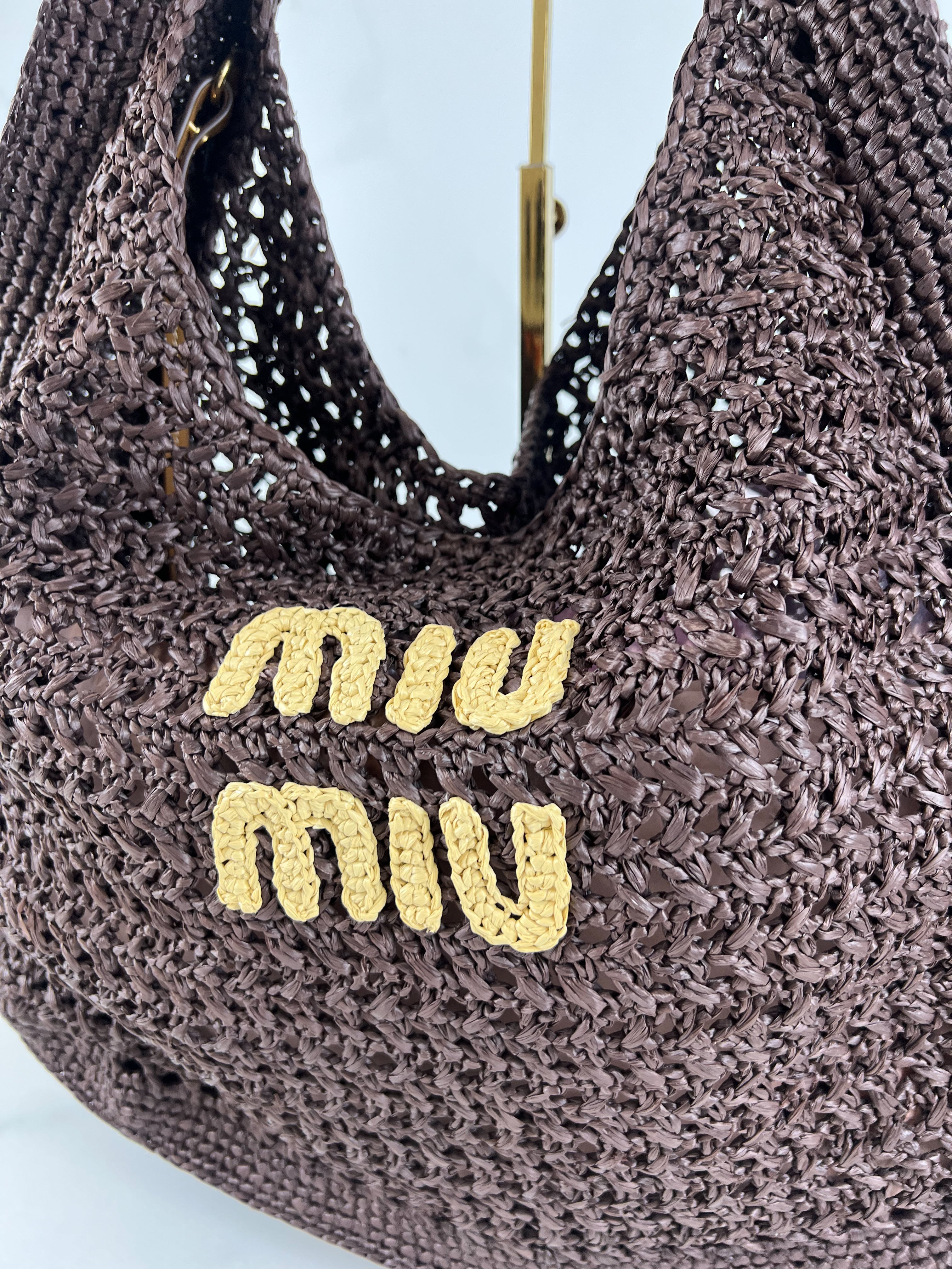 Miu Miu Beach Tote Bag