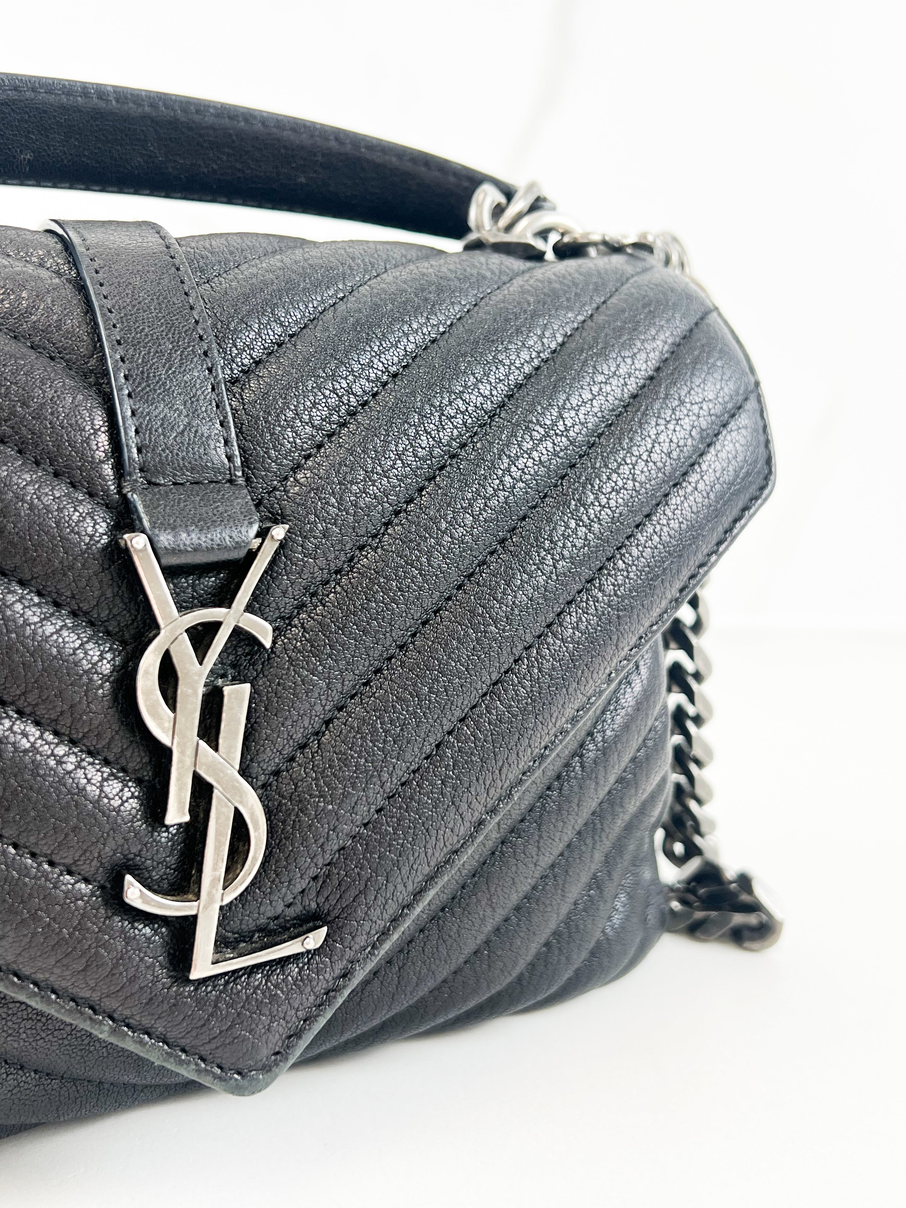 Saint Laurent Black College Bag
