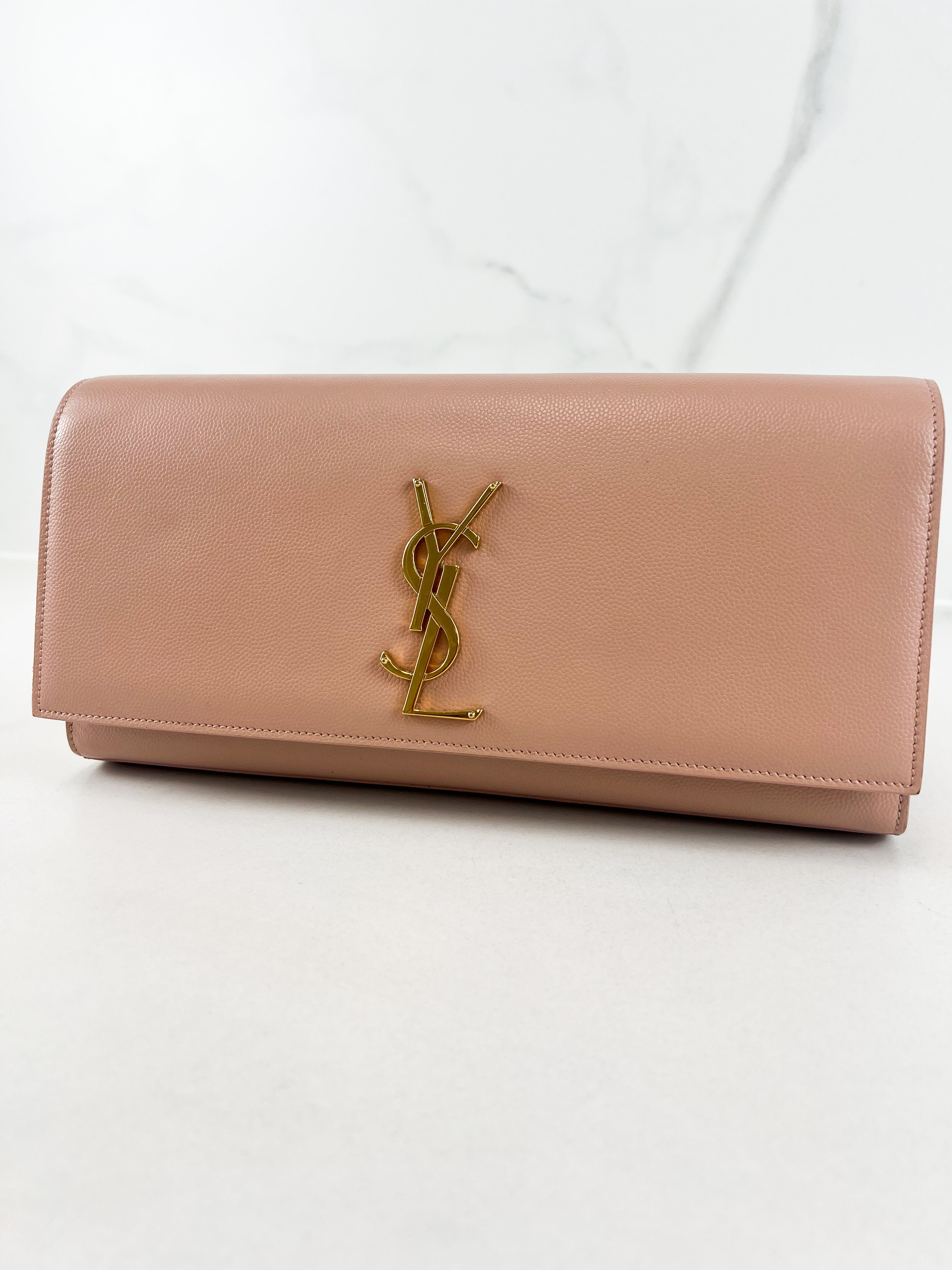 Saint Laurent Kate Monogram Clutch