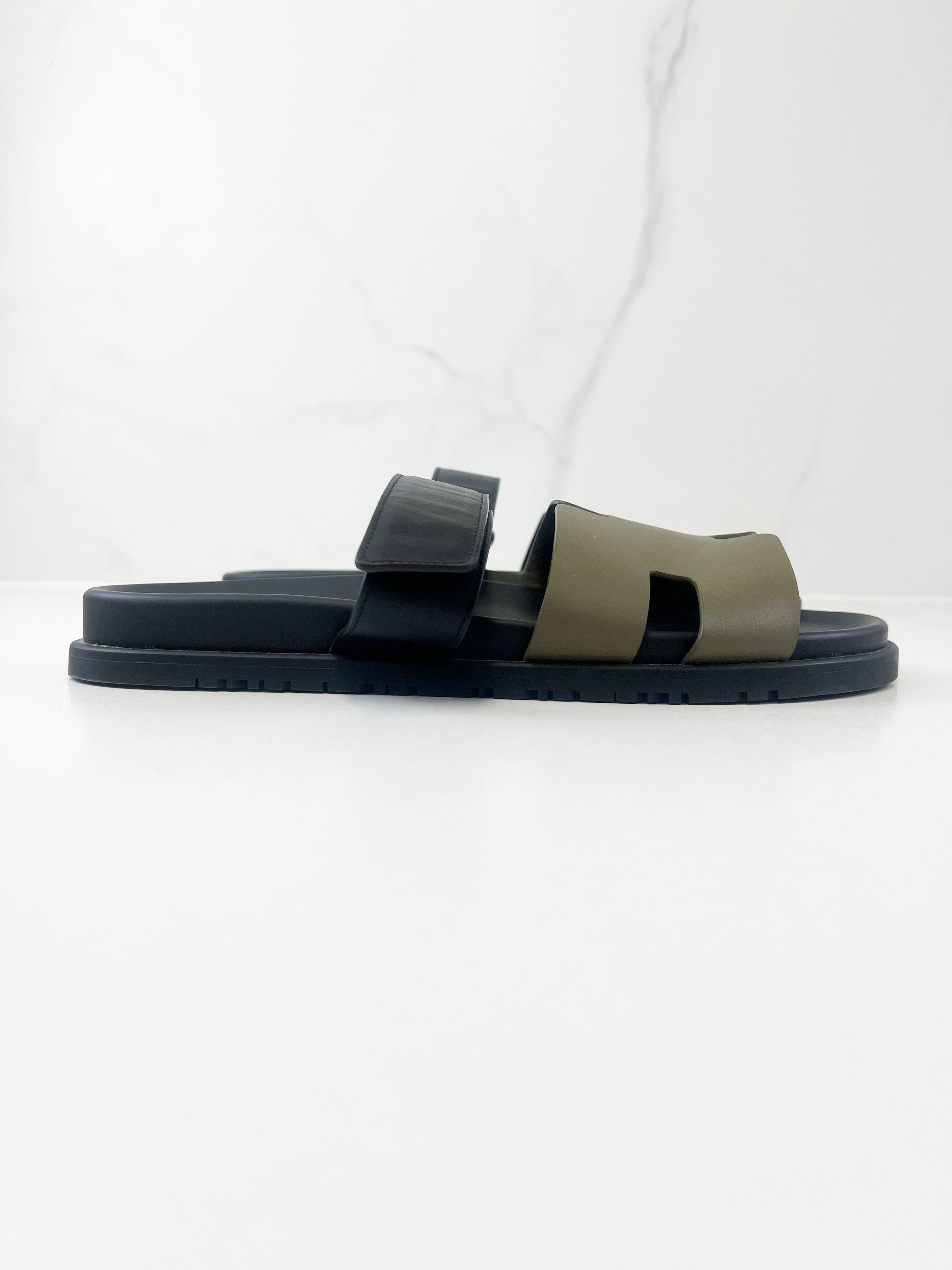 Hermes Chypre Sandals Size 41 Men's