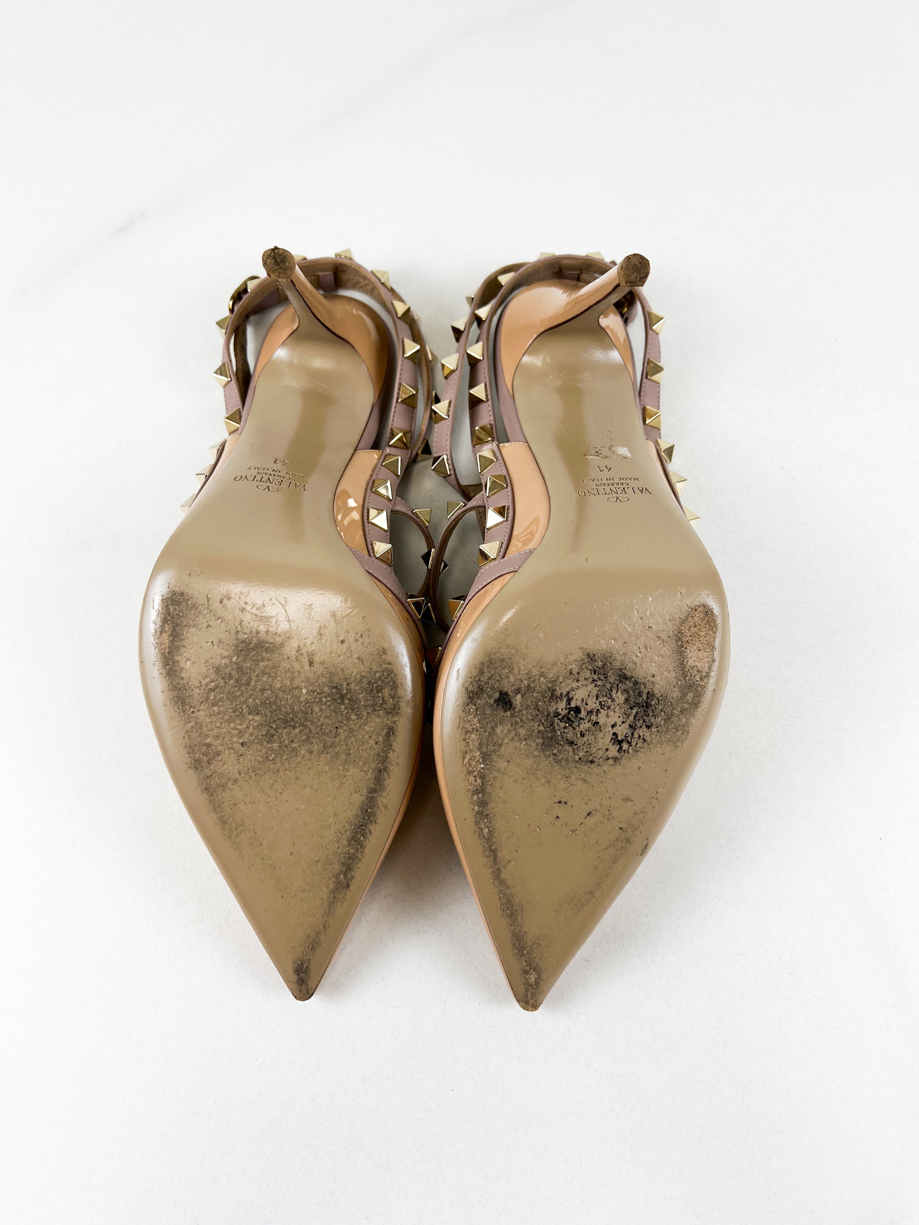 Valentino Caged Rockstud Pumps Size 41