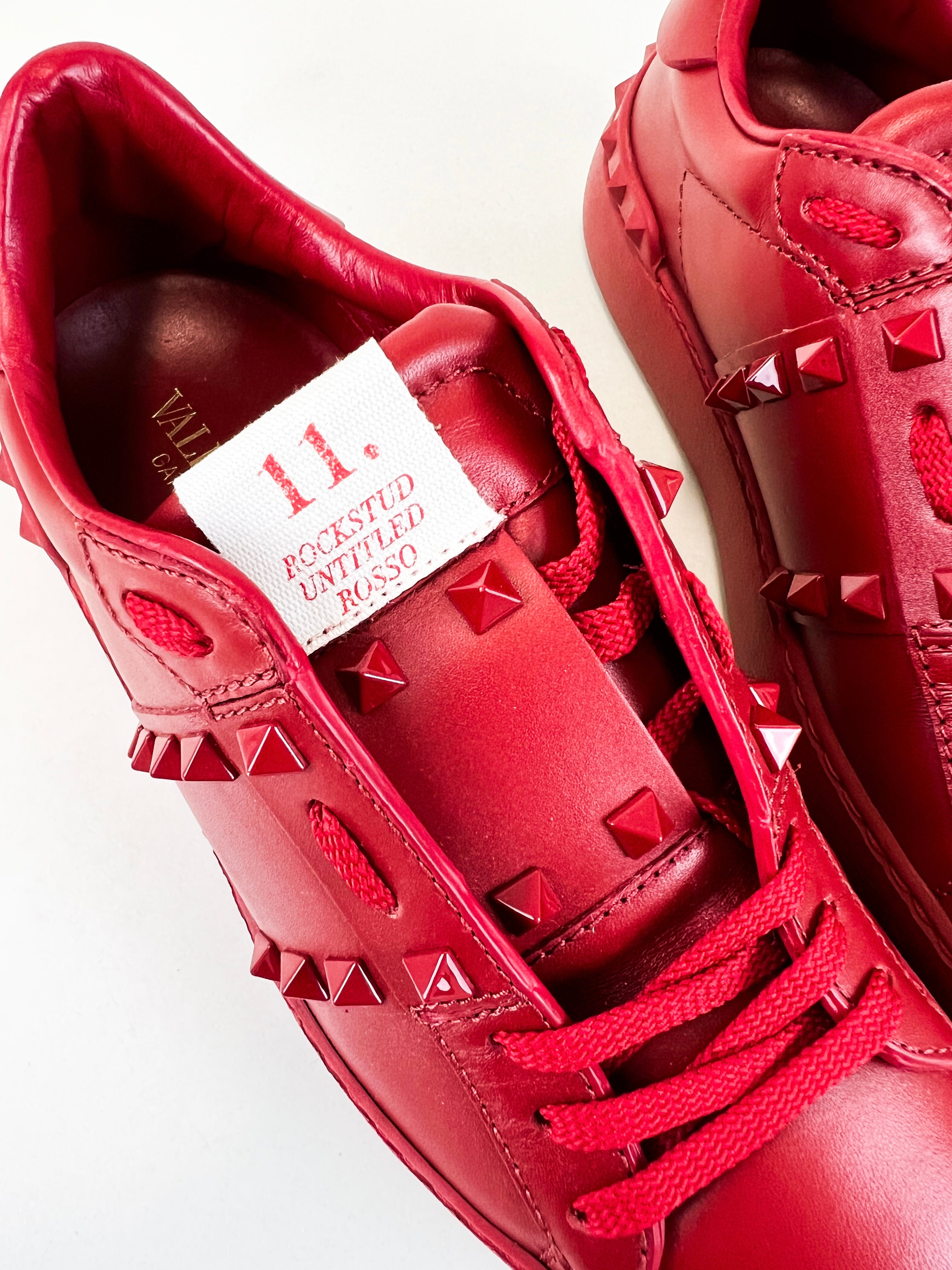 Valentino Rockstud Womens Sneaker 36.5