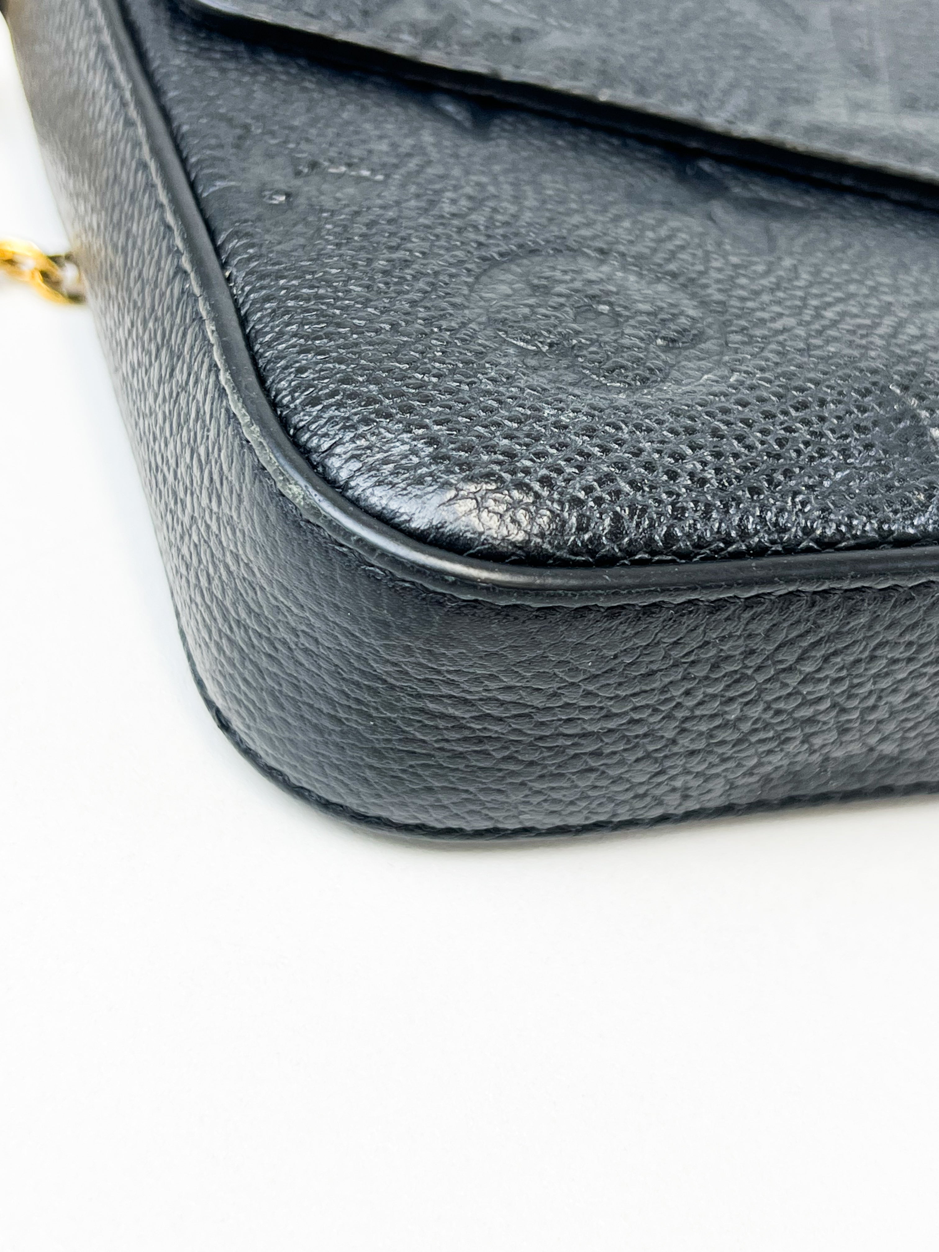 Louis Vuitton Felicie Pochette Monogram Empriente Leather