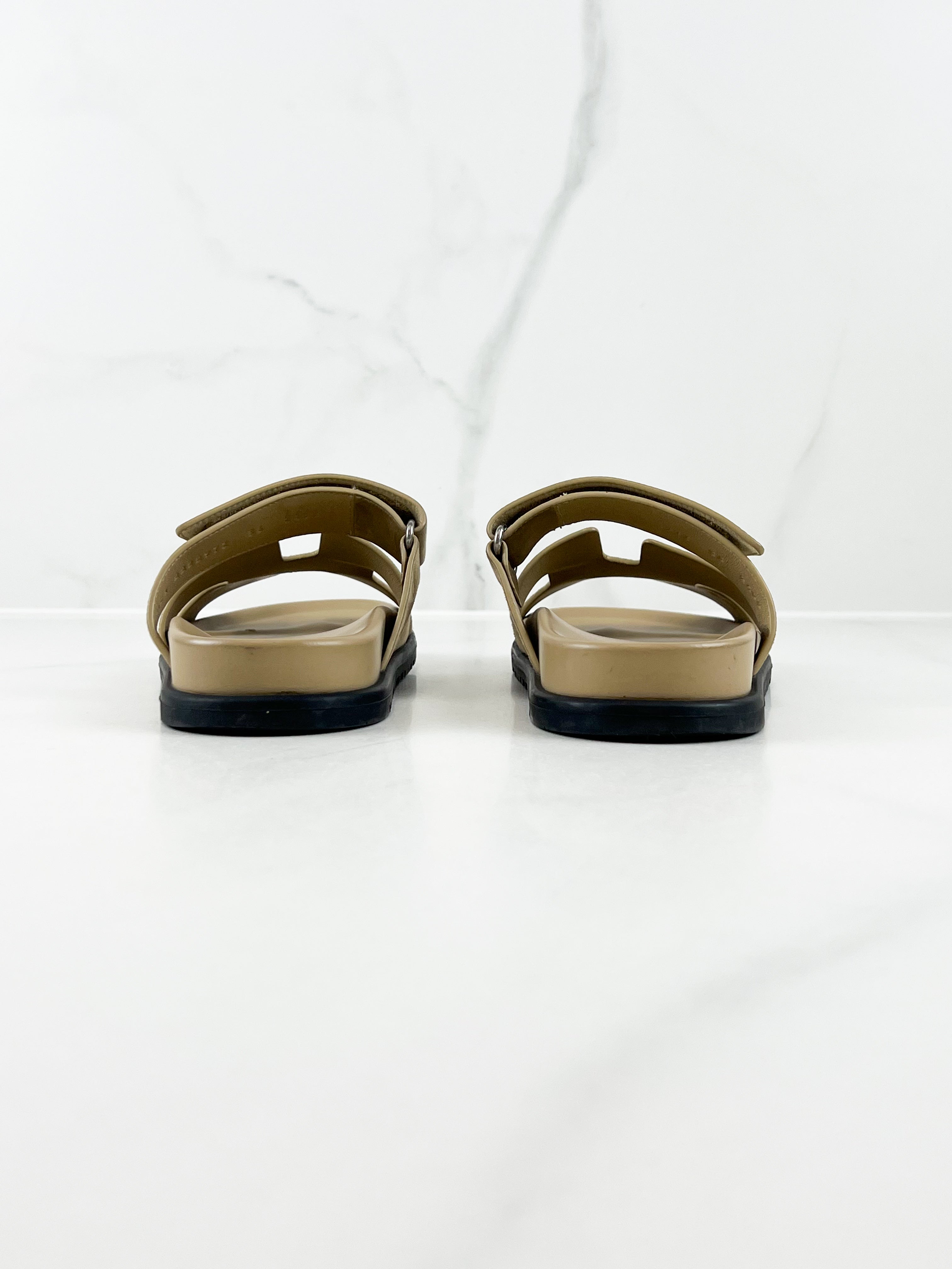 Hermes Chypre Sandals Size 36