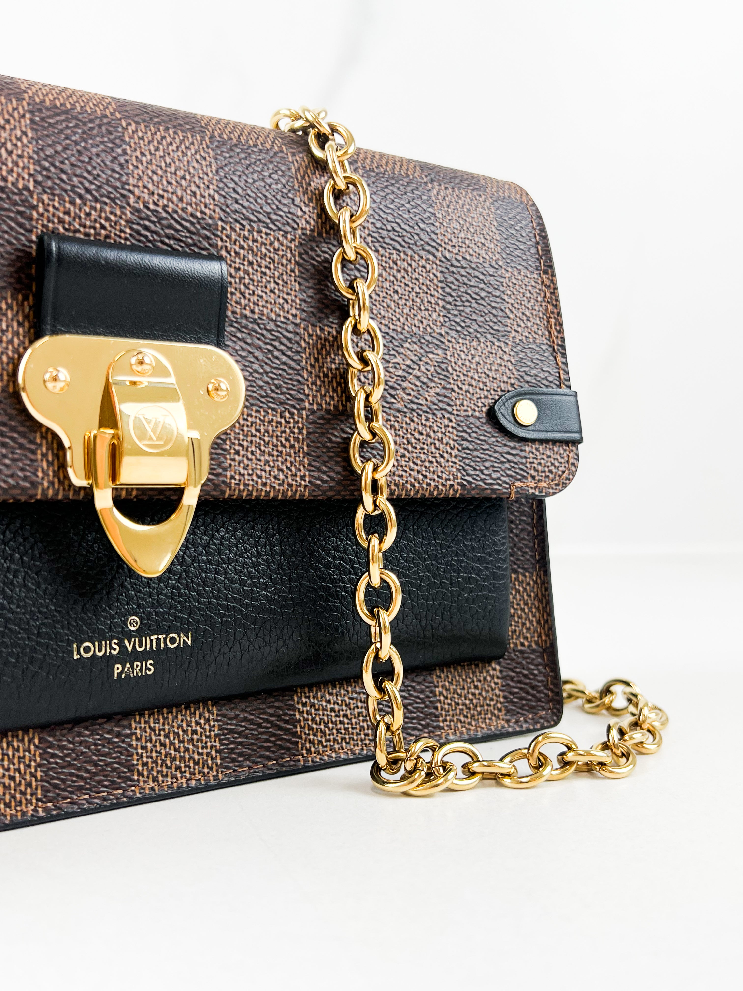 Louis Vuitton Damier Ebene Canvas Vavin WOC