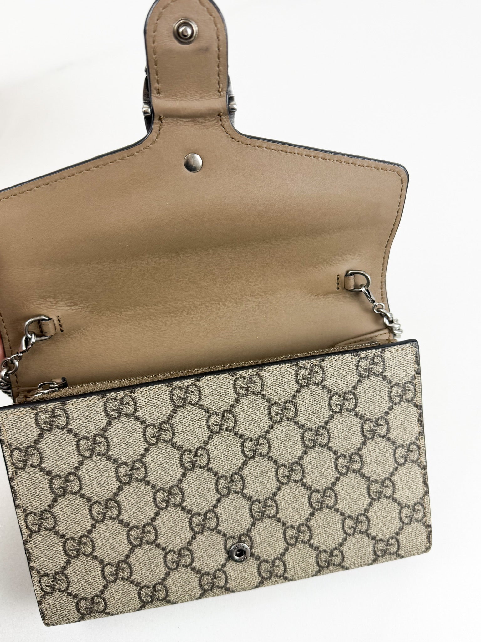 Gucci Small Dionysus GG Supreme Shoulder Bag