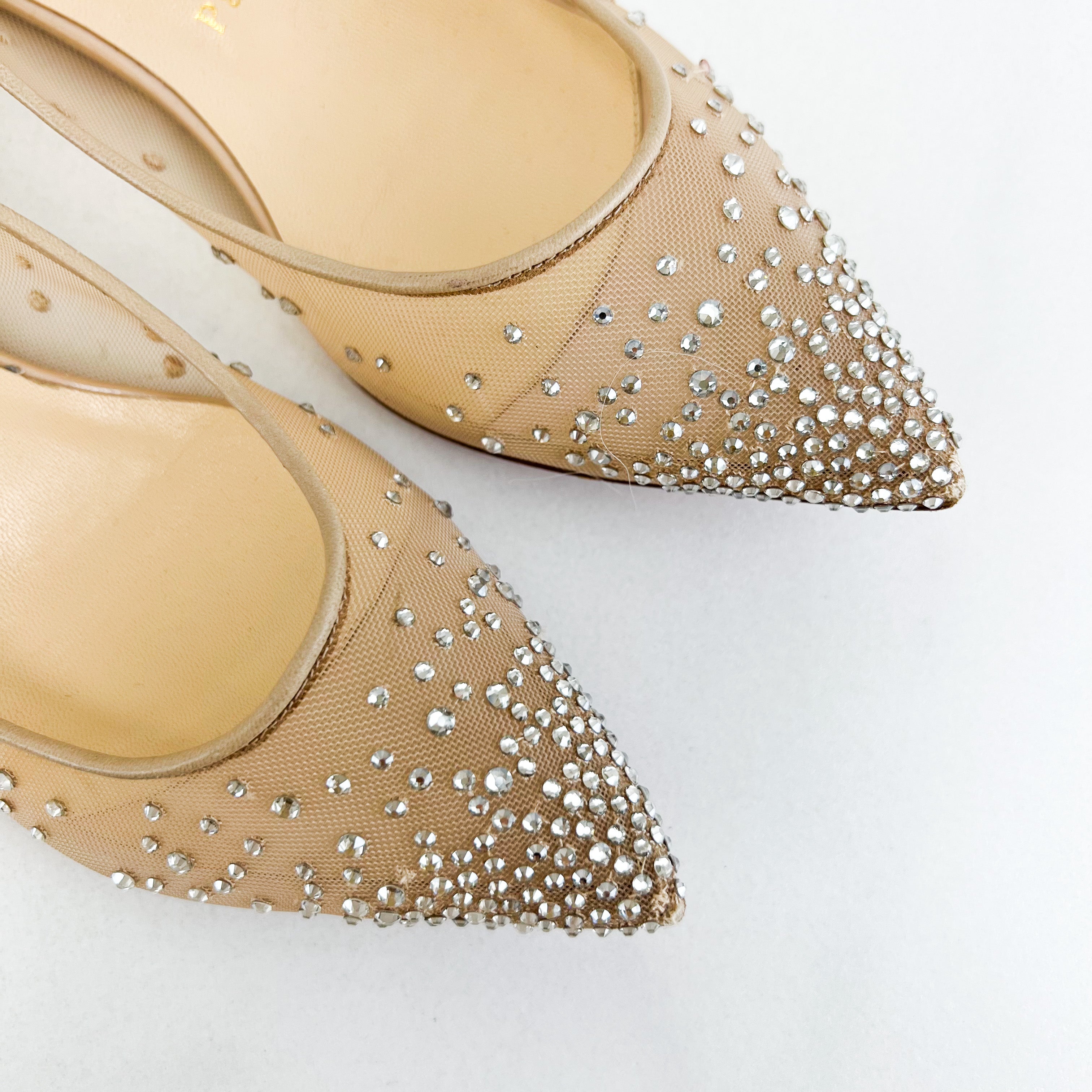 Christian Louboutin Follies Strass Size 38.5