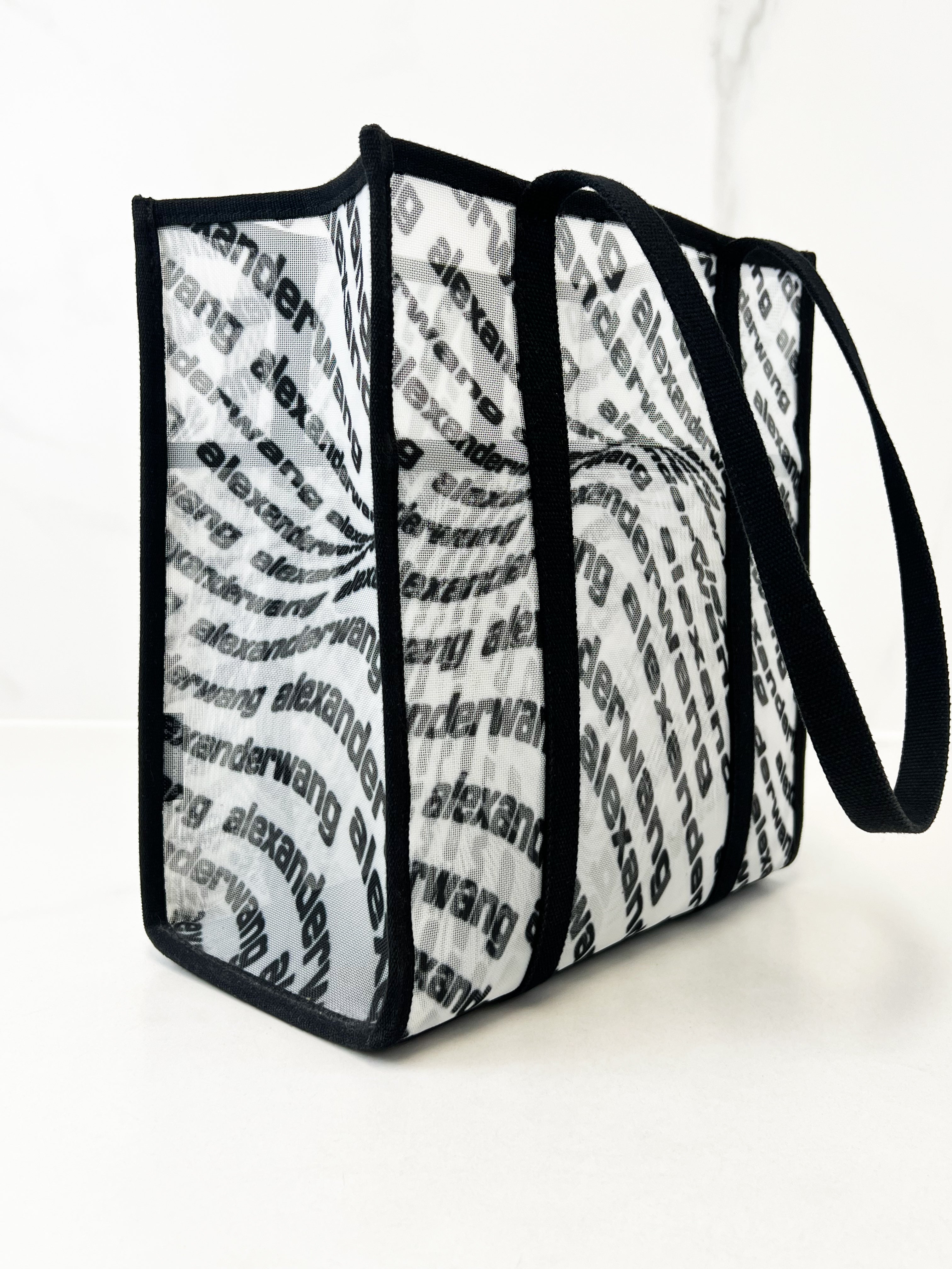 Alexander Wang Translucent Logo Tote Bag