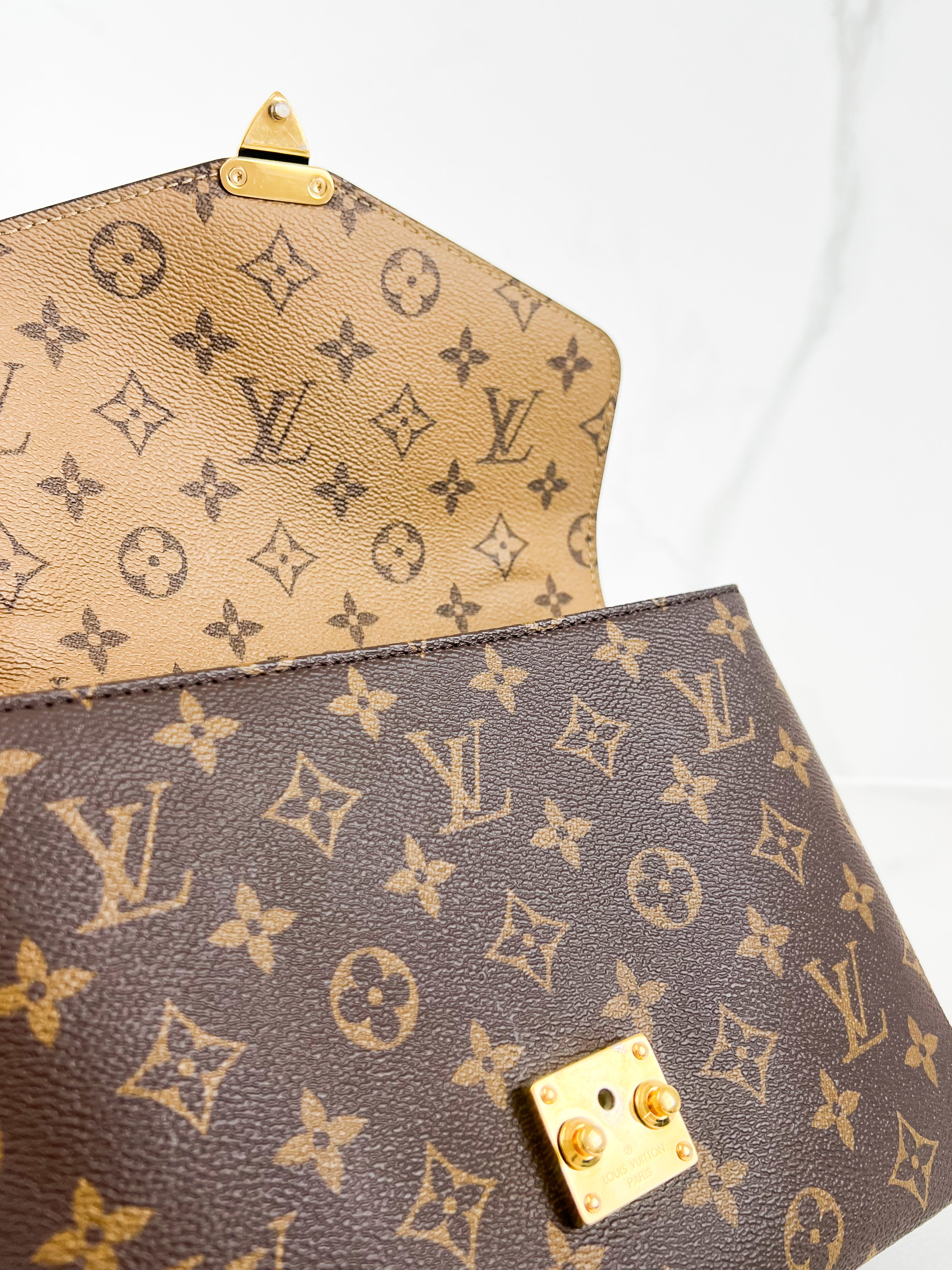 Louis Vuitton Monogram Reverse Pochette Metis