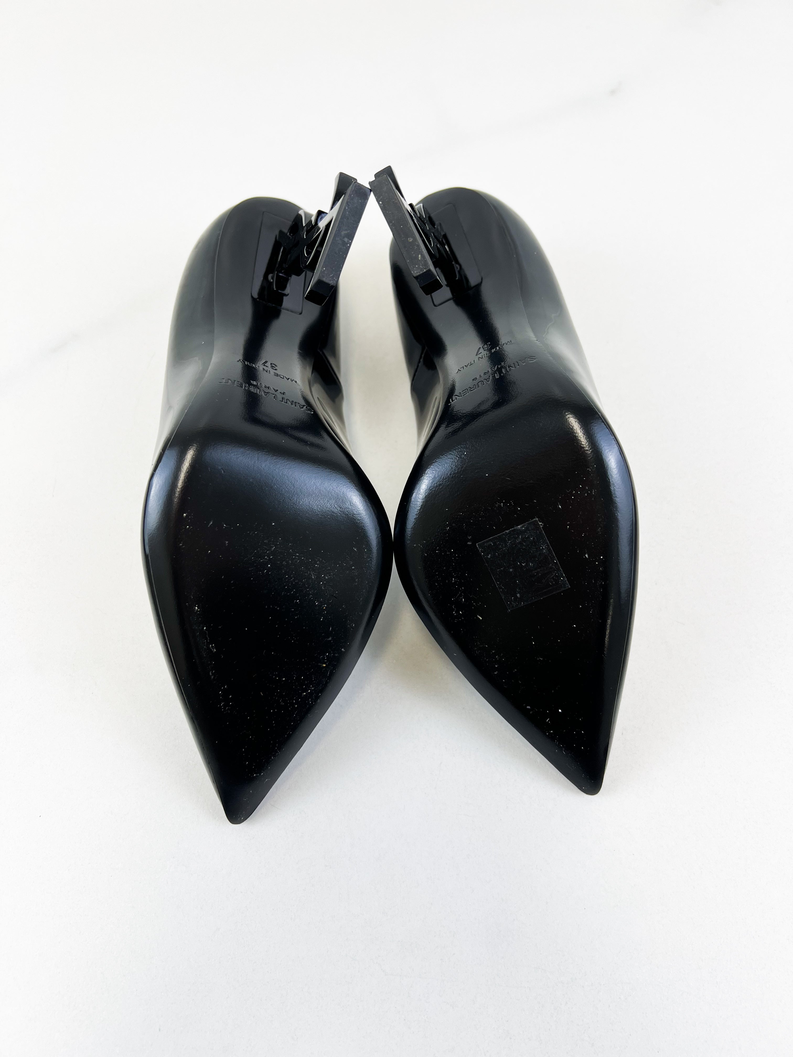 Saint Laurent Opyum Pump in Patent Leather Size 37