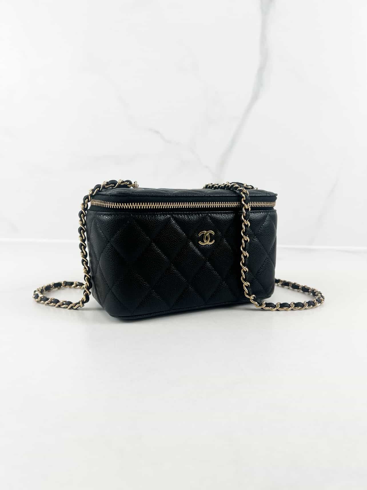 Chanel Vanity Small Caviar GHW