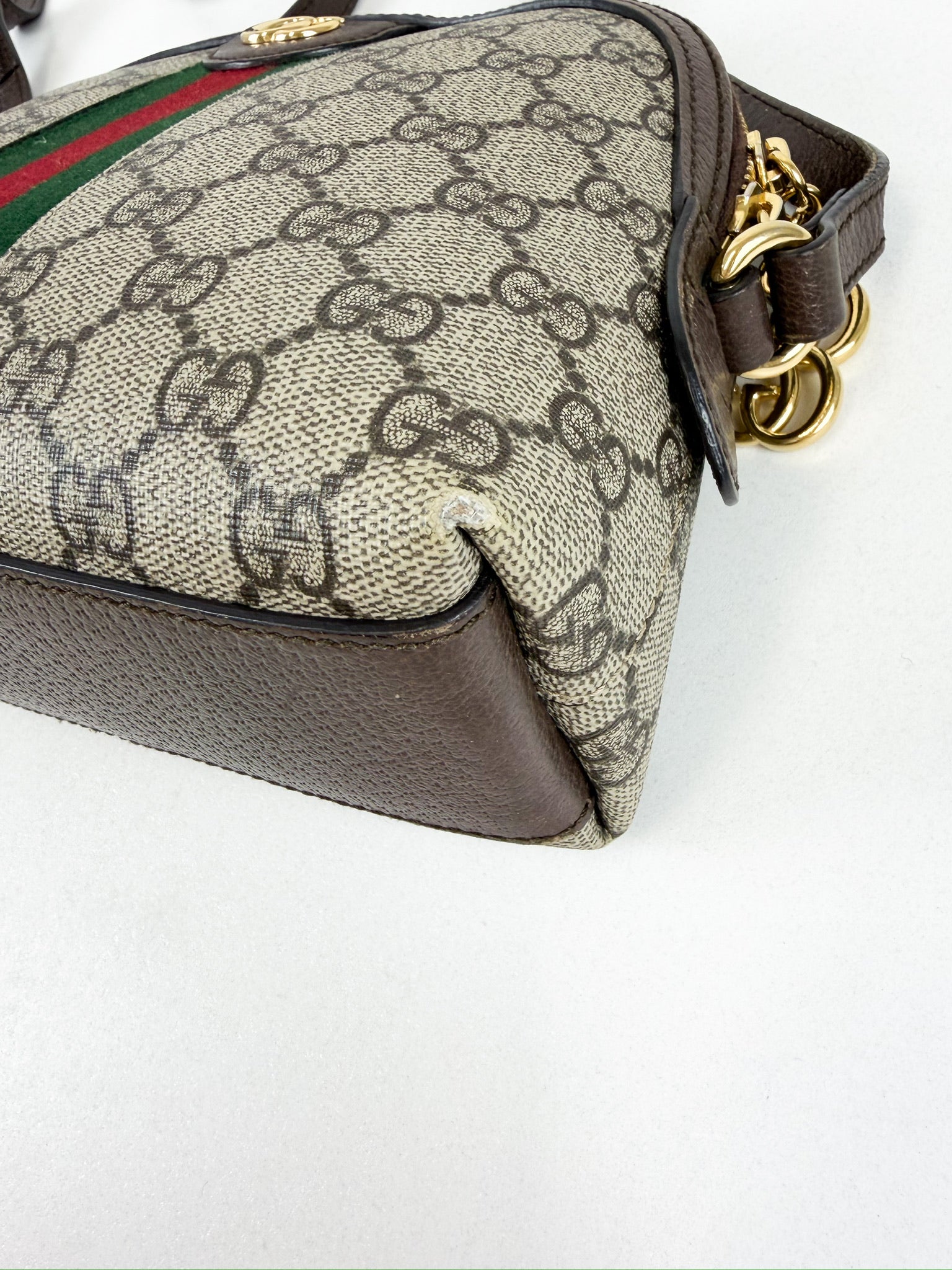 Gucci Ophidia Printed Coated-Canvas Shoulder Bag