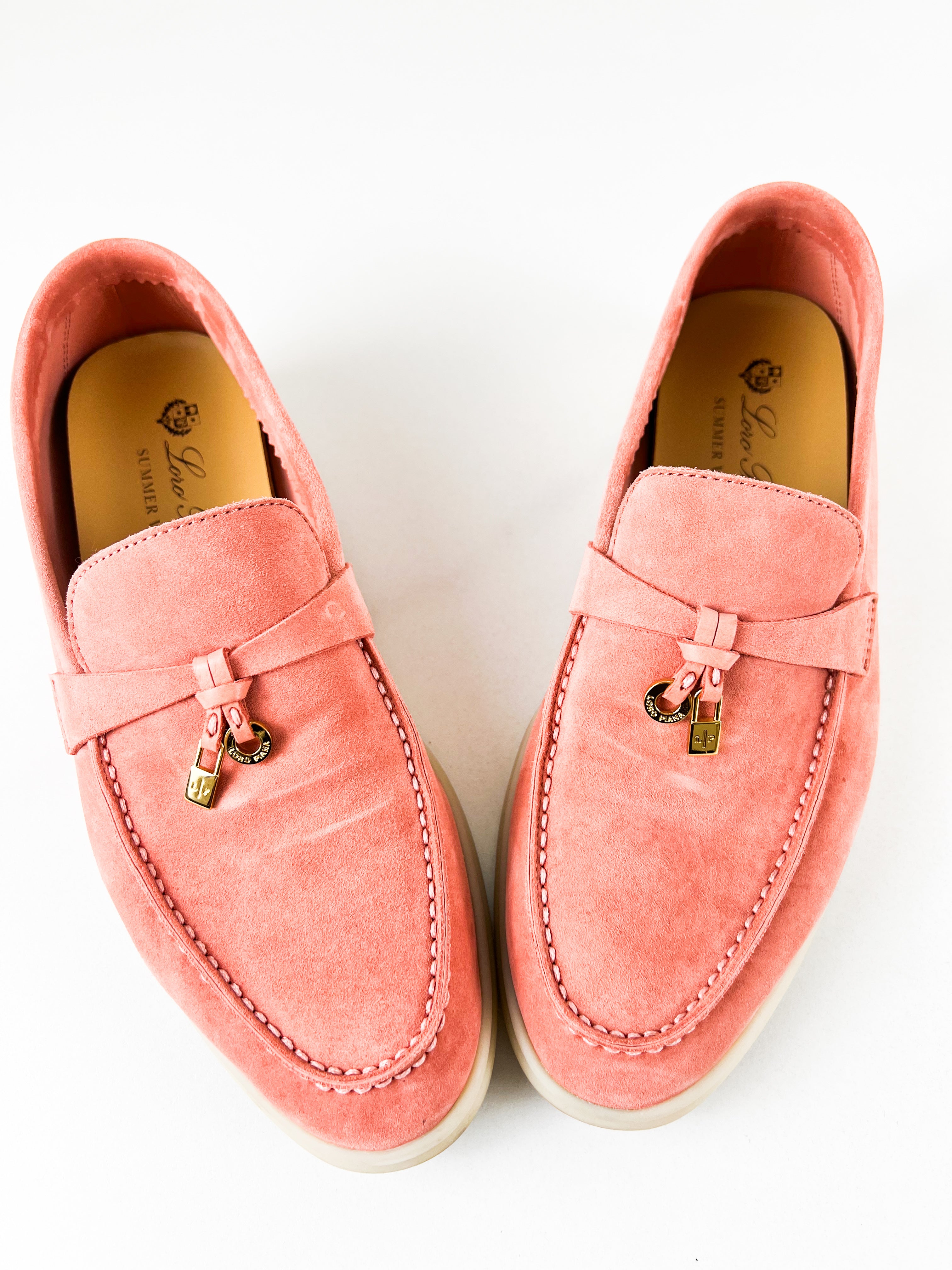 Loro Piana Summer Charms Walk 37 Coral Pink