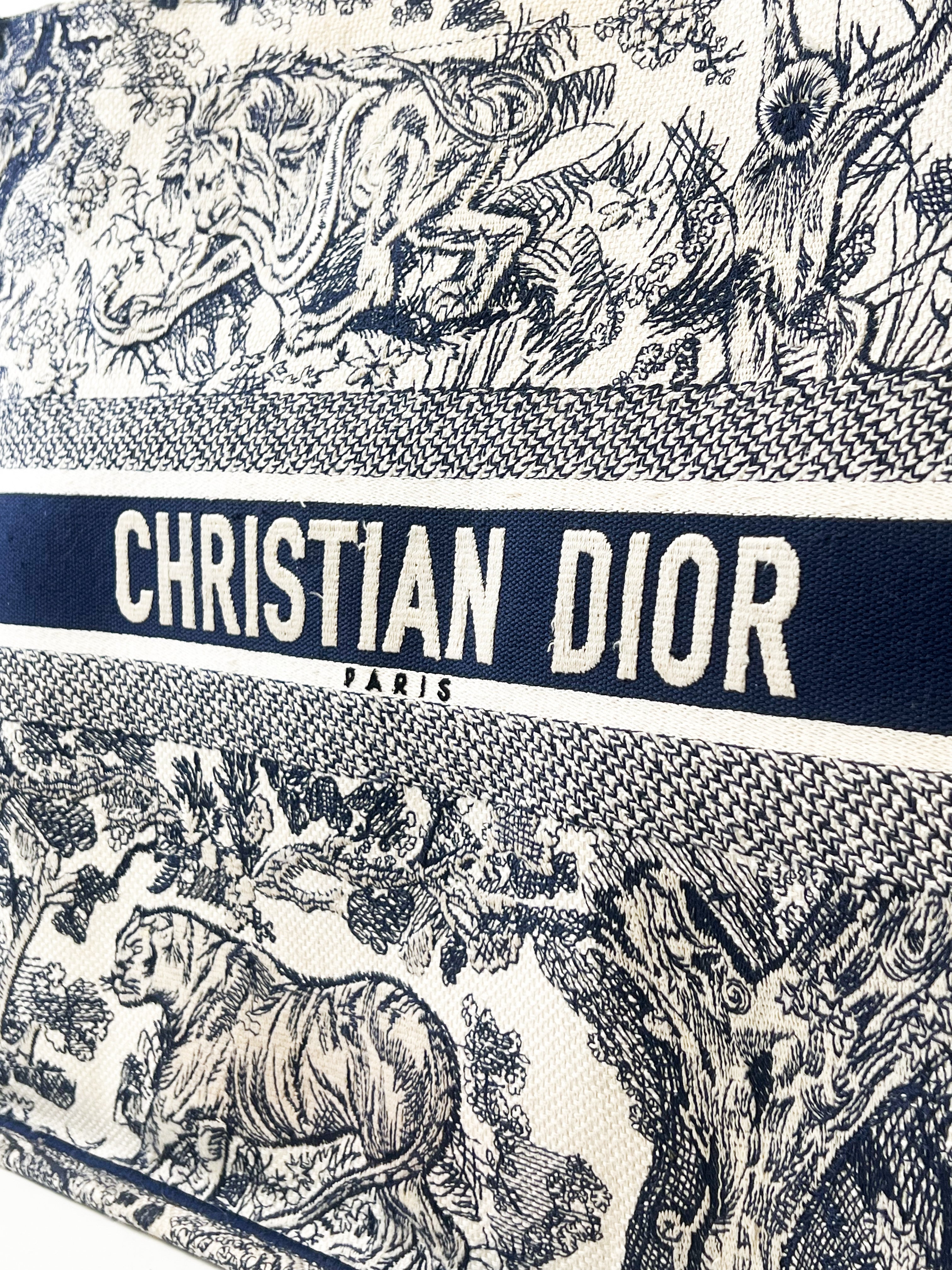 Christian Dior Large Book Tote