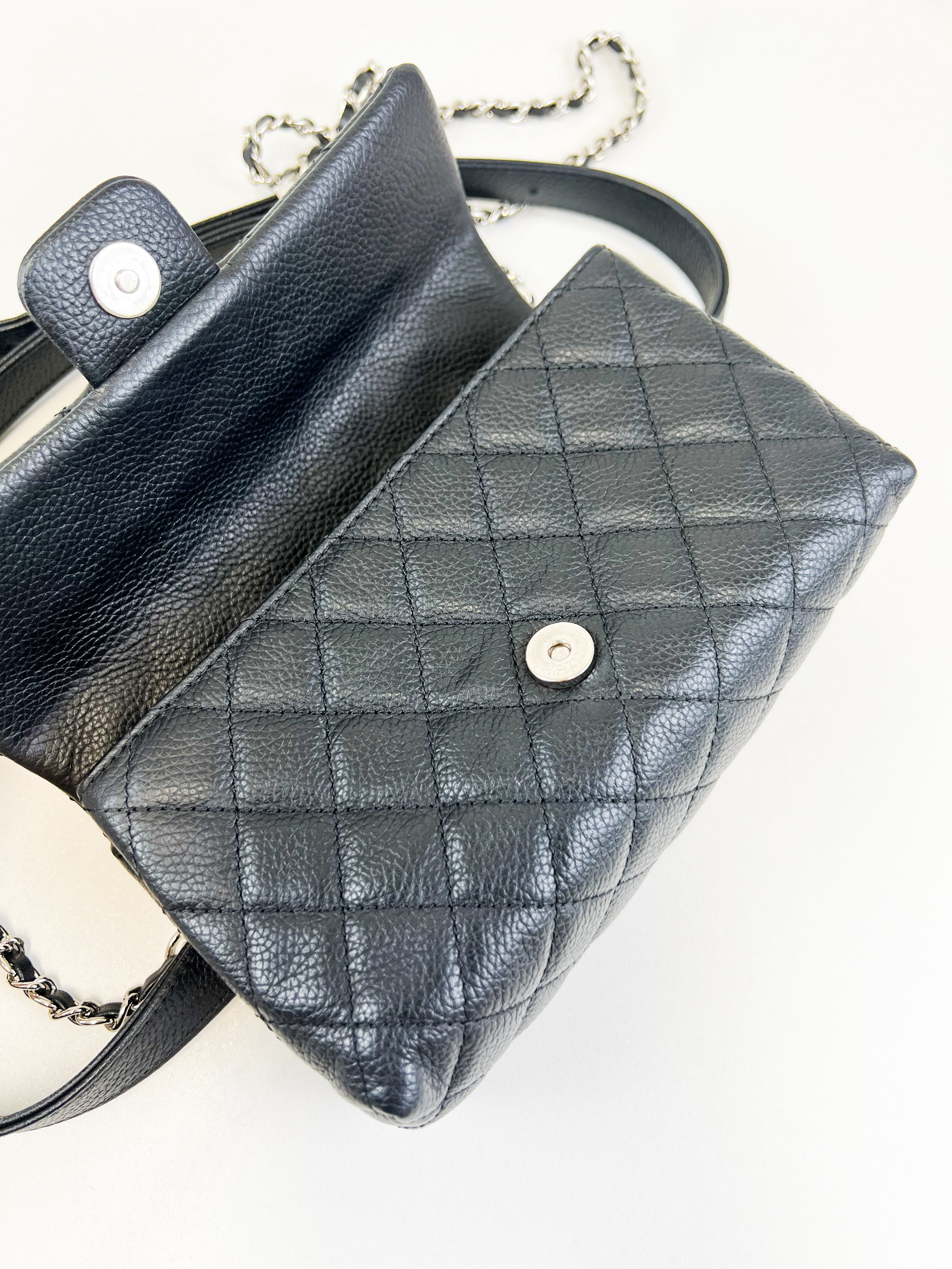 Chanel Quilted 2.55 Quilted Belt Bag with Crossbody Chain