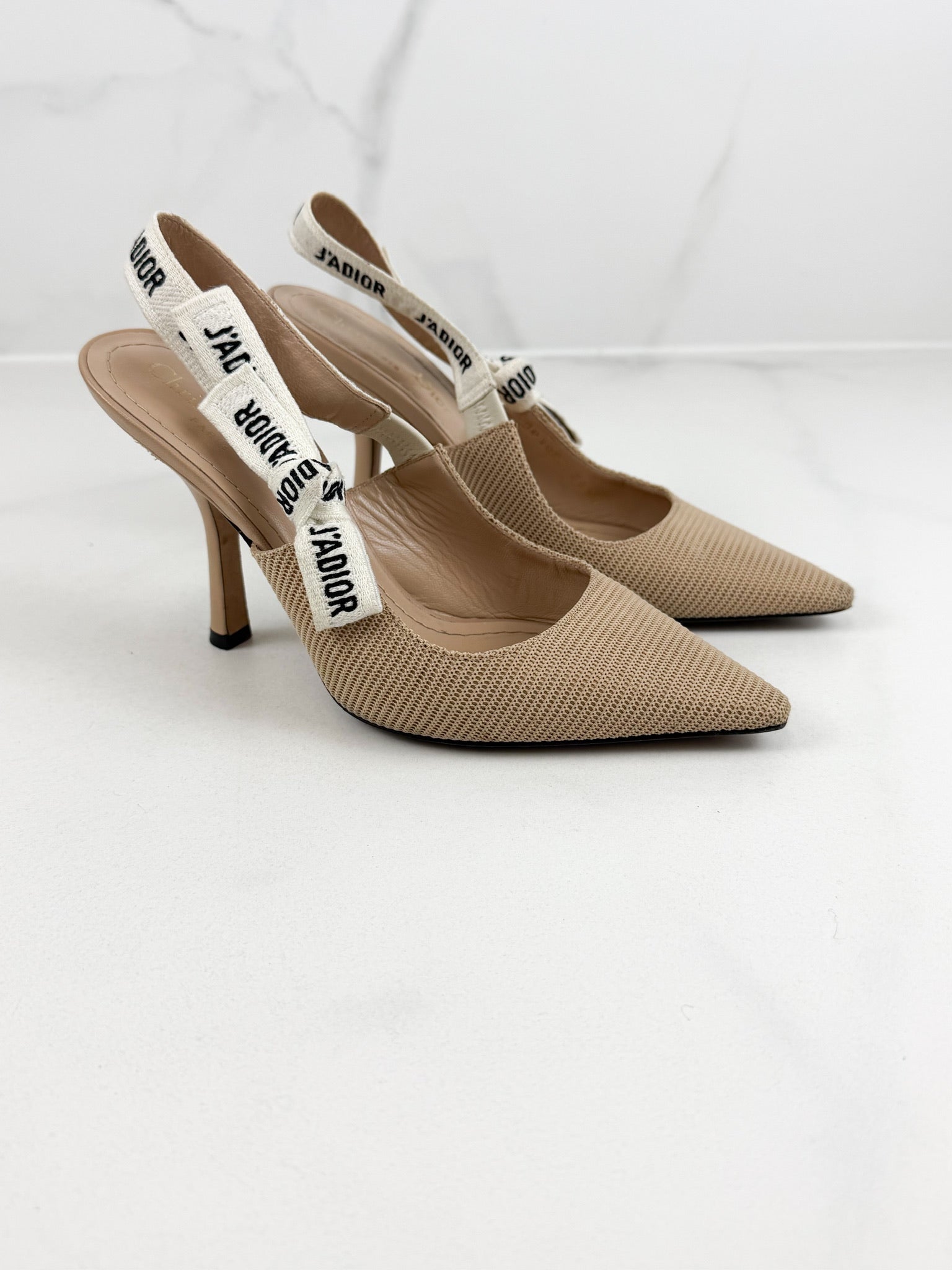 Christian Dior J'adior Slingback Heels Size 35.5D