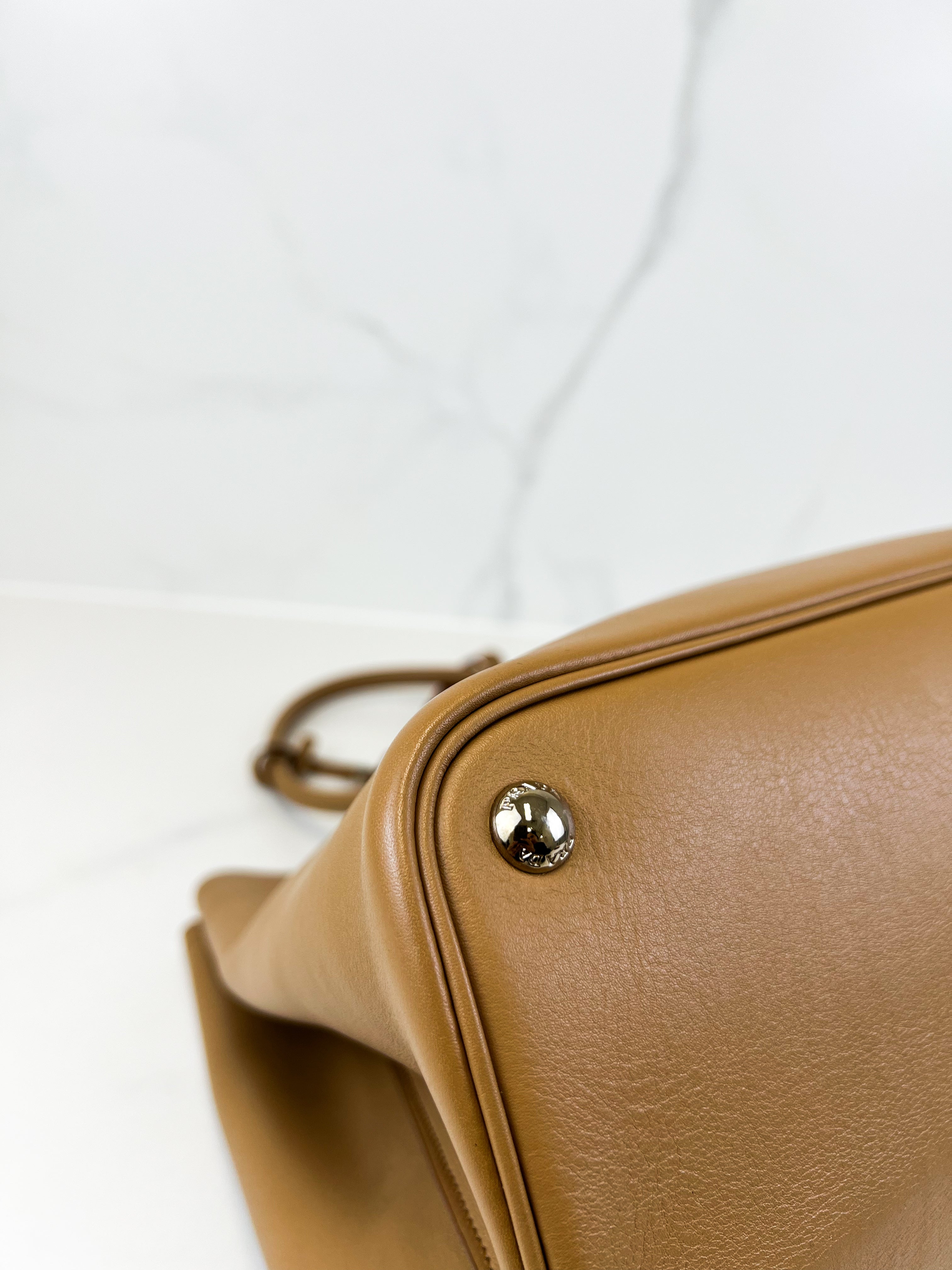 Prada Medium Double Saffiano Leather Bag