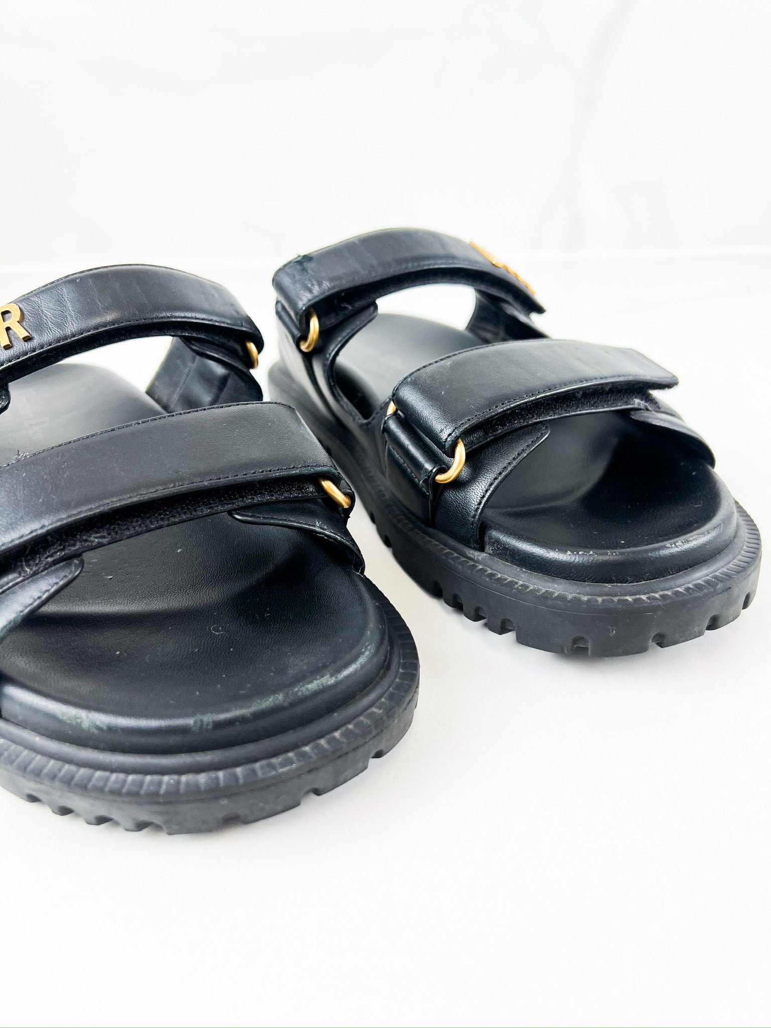 Christian Dior Dioract Slide in Black Size 38.5